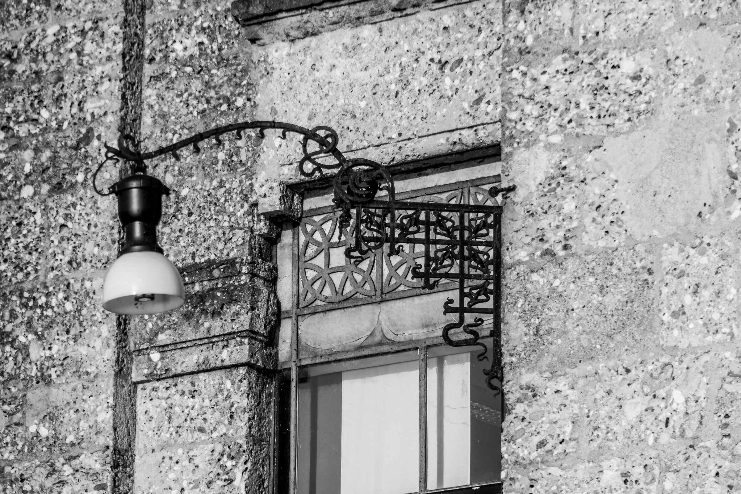 One of the original Art Nouveau street lamps...