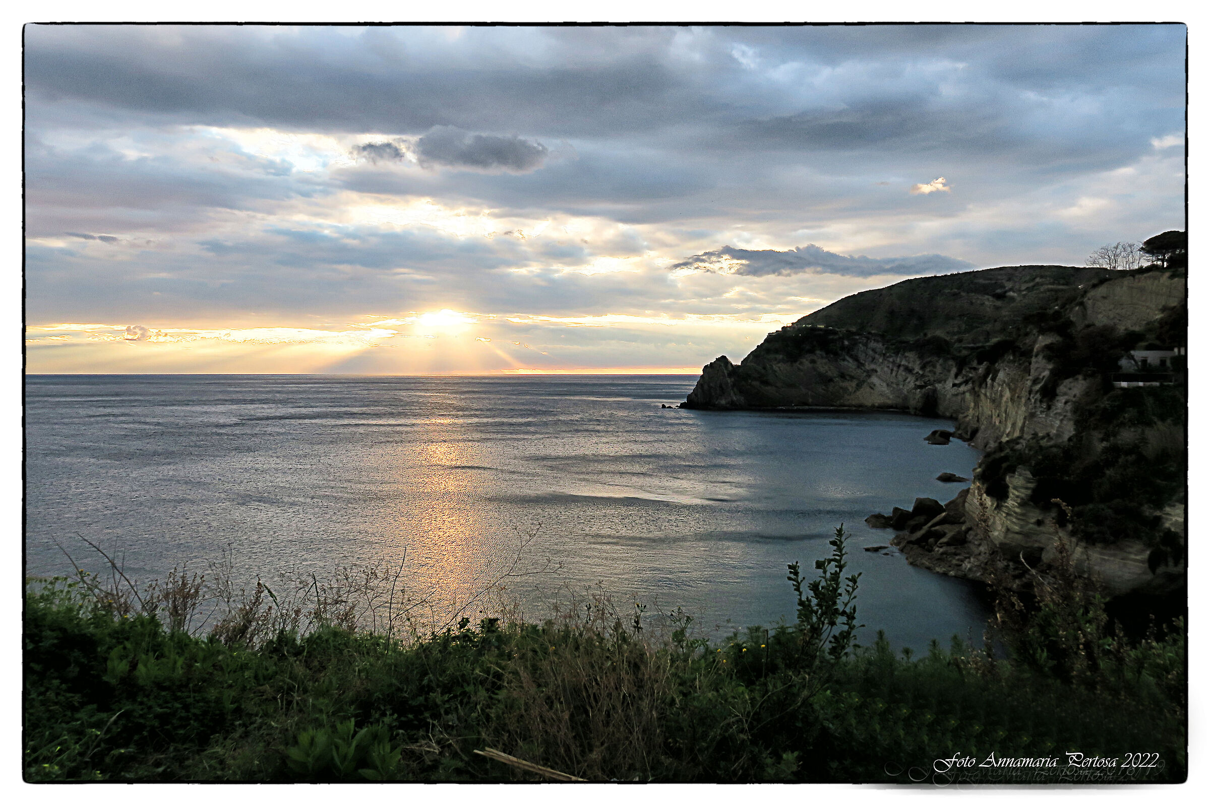 Un tramonto a Ischia...
