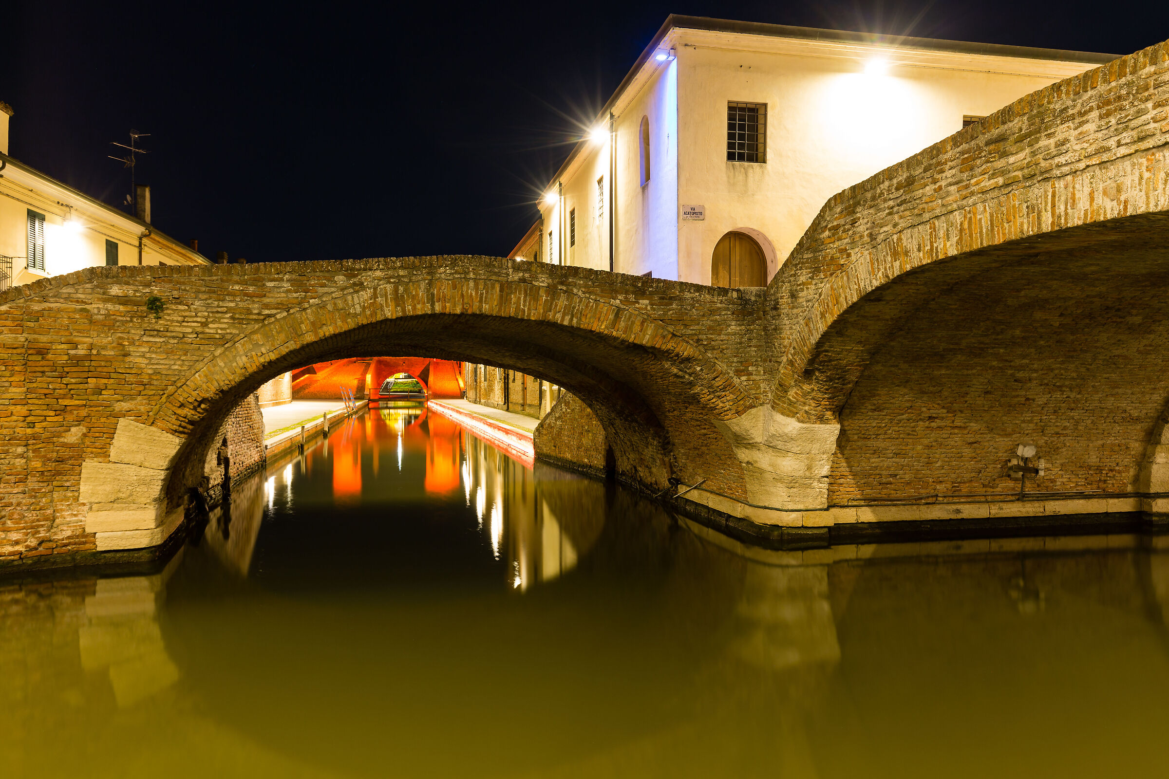 The bridges of Comacchio...