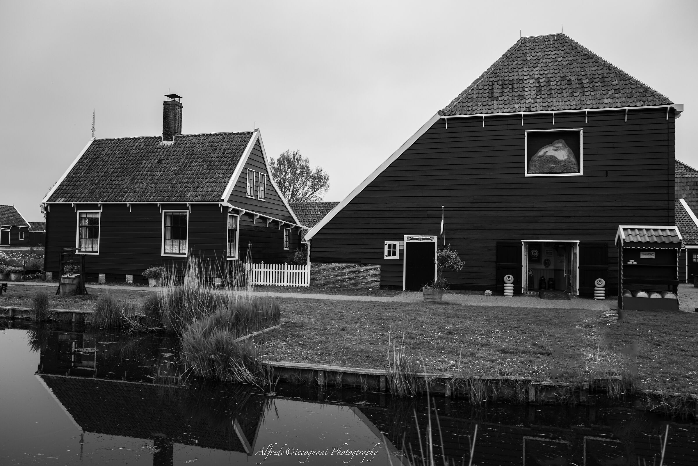 The village of Zaanse Schans...