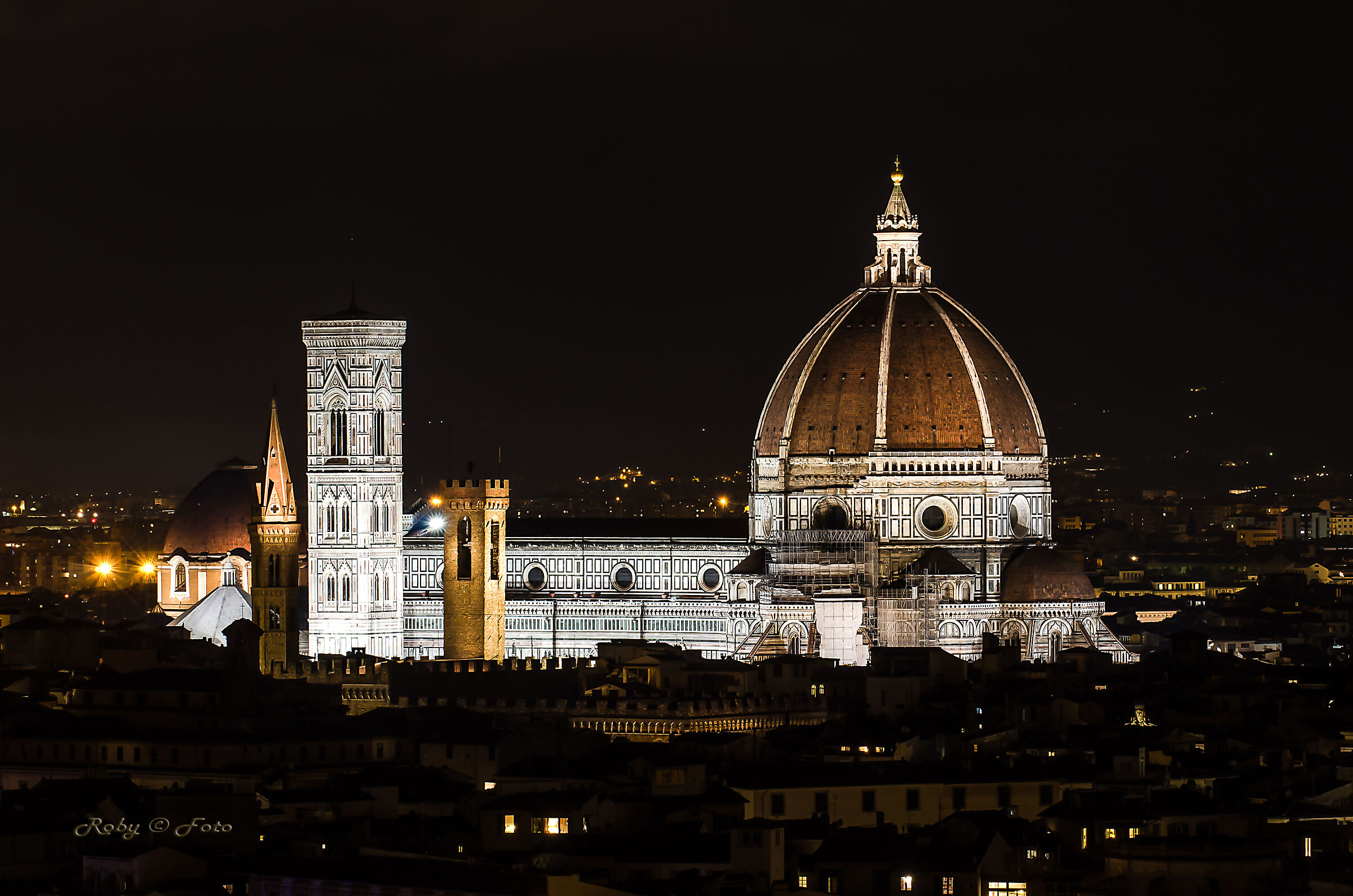 The Duomo from Piazzale Michelangelo...