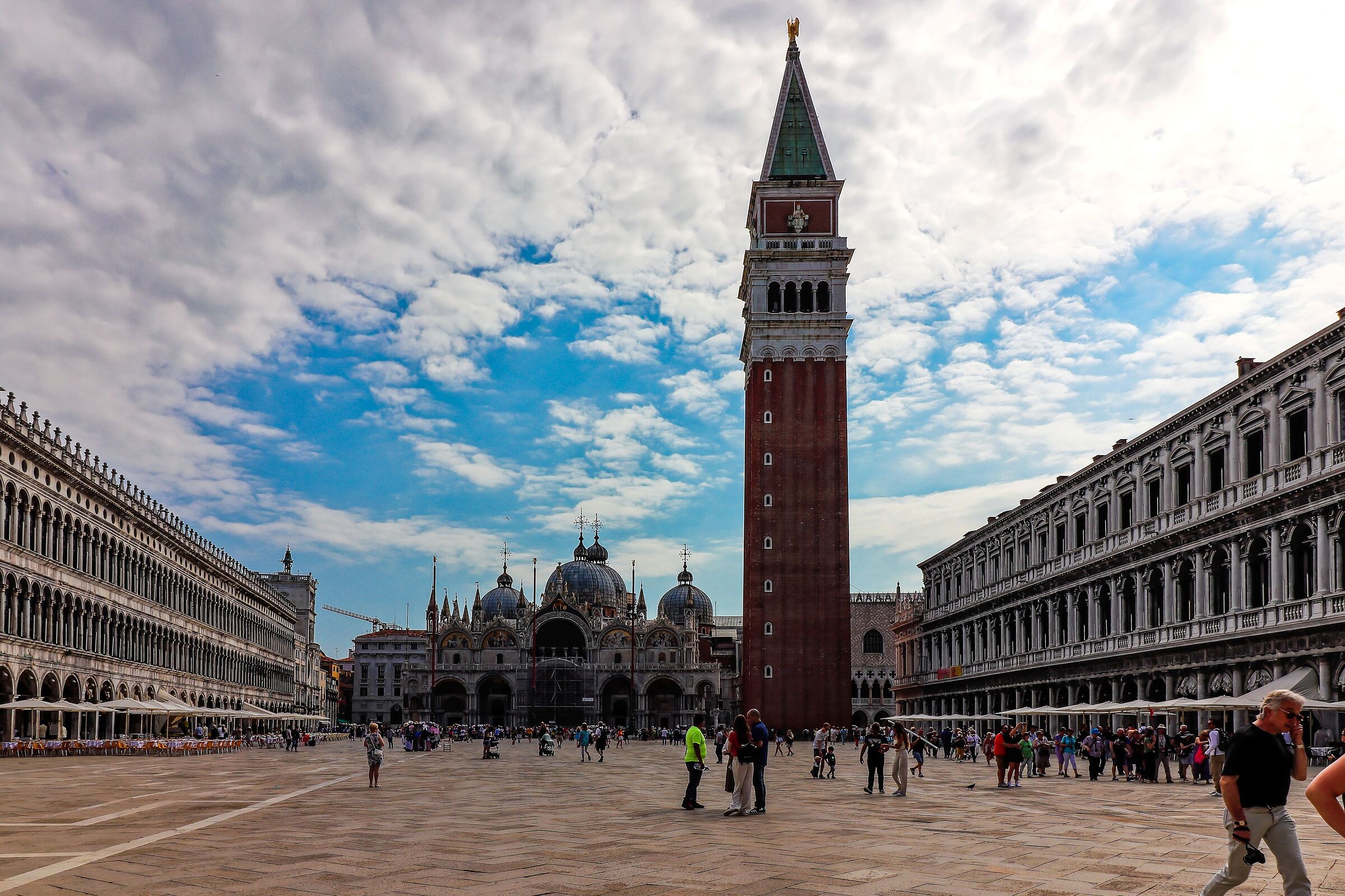 The great square of Venice...