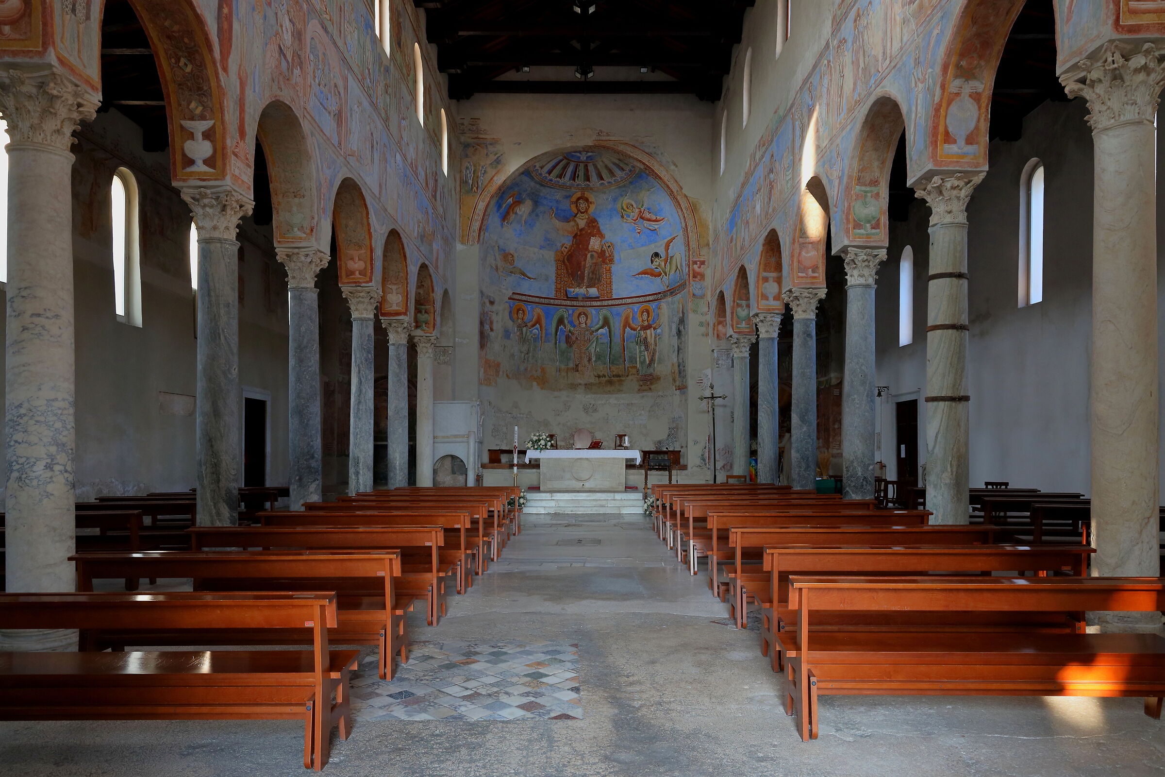 The frescoes of Sant'Angelo in Formis...