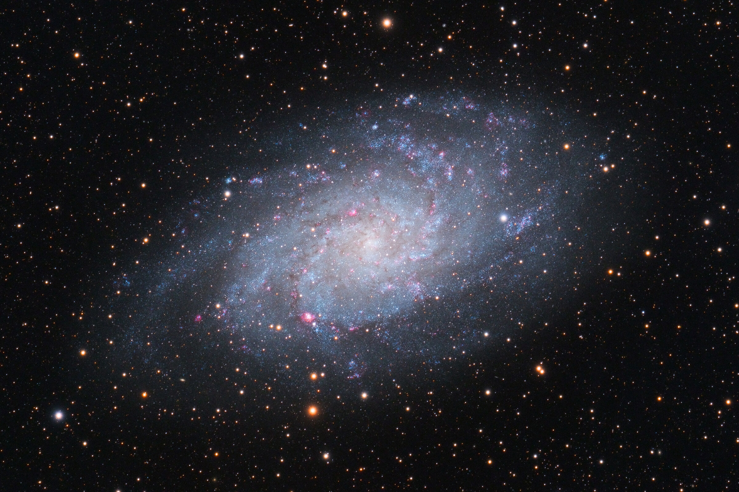 Triangle Galaxy (M33) LRGB...