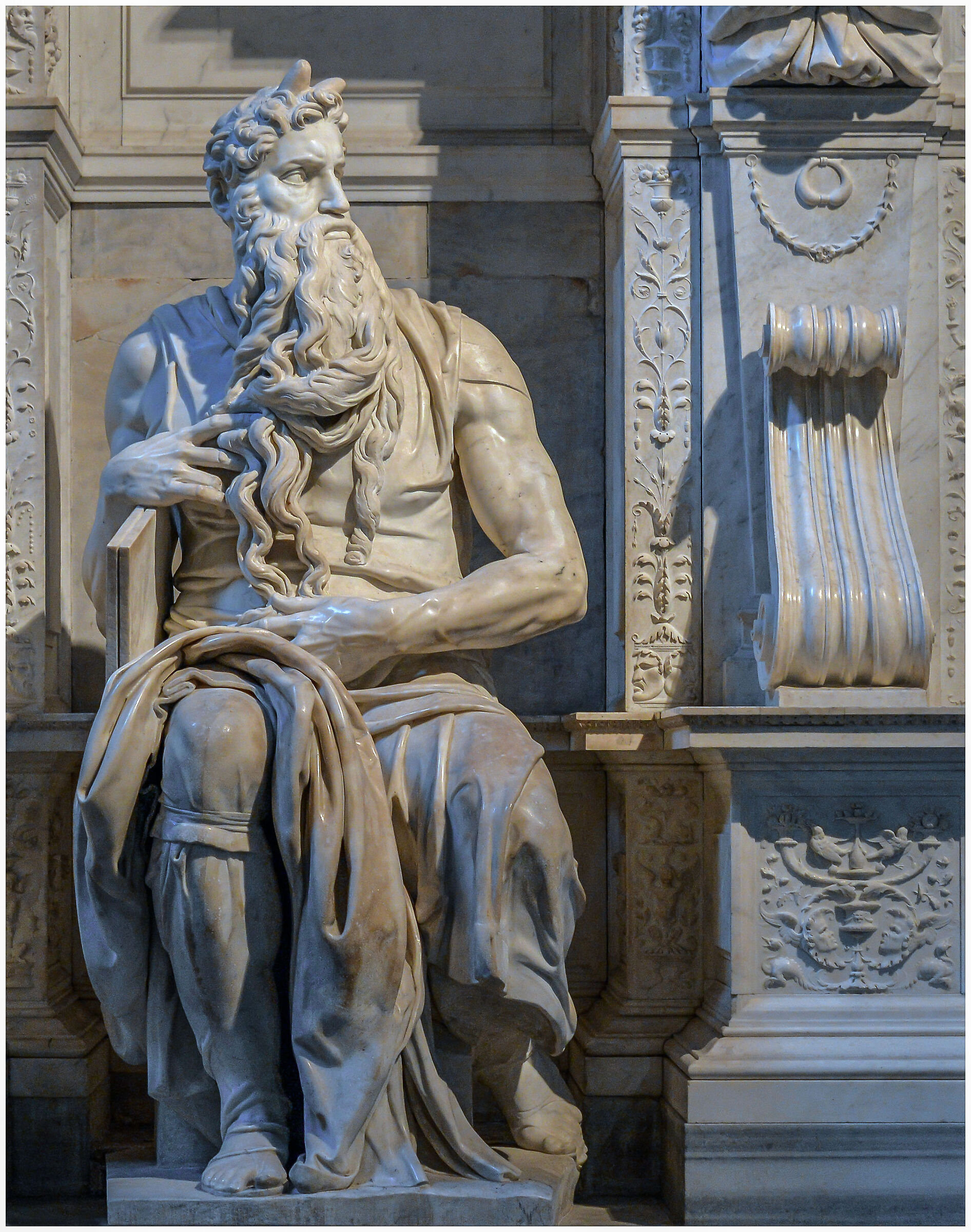 Michelangelo's Moses...