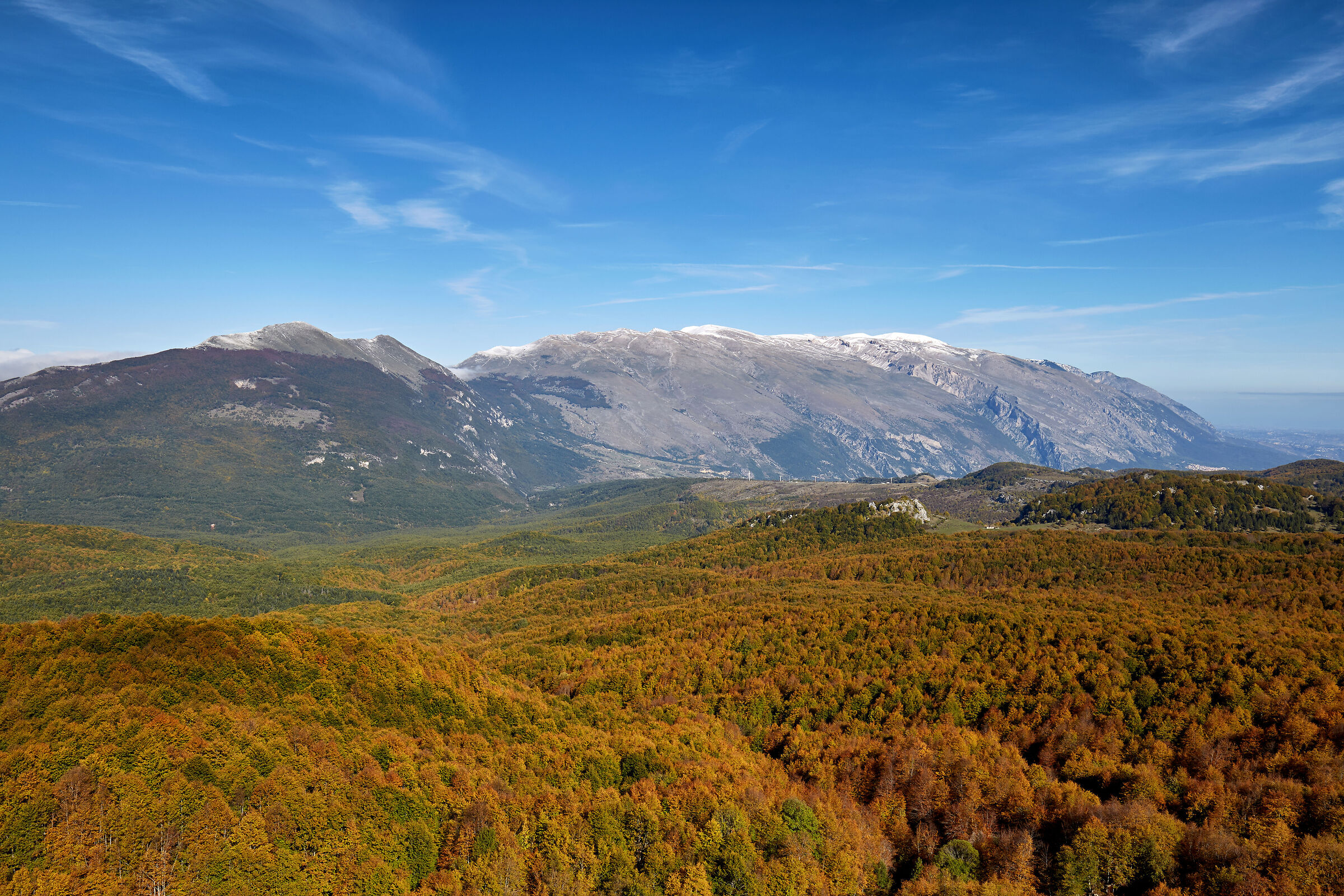 South-eastern Maiella - autumn on the Val di Terra...