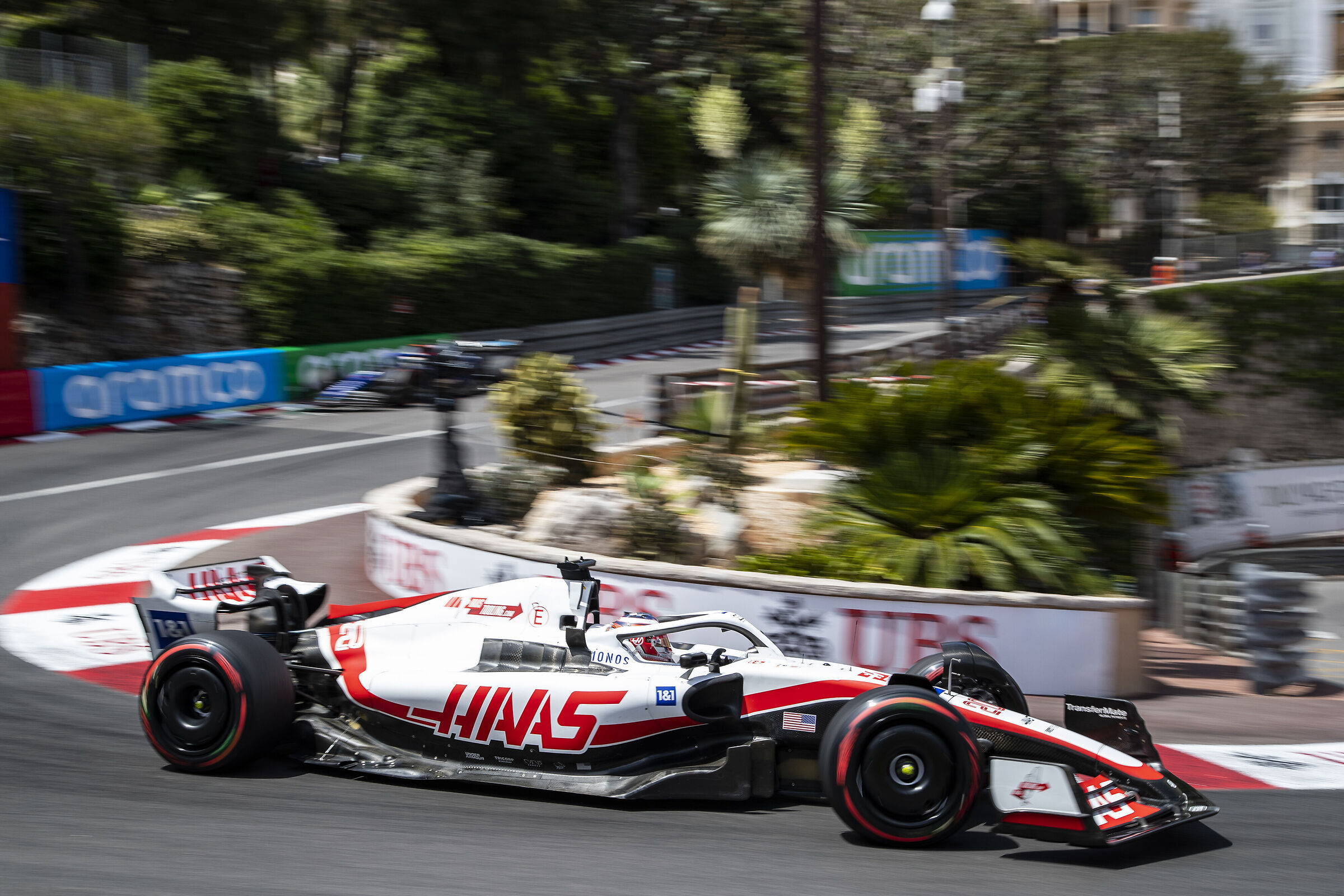 Kevin Magnussen Haas F1 at The Casino de Monte Carlo...