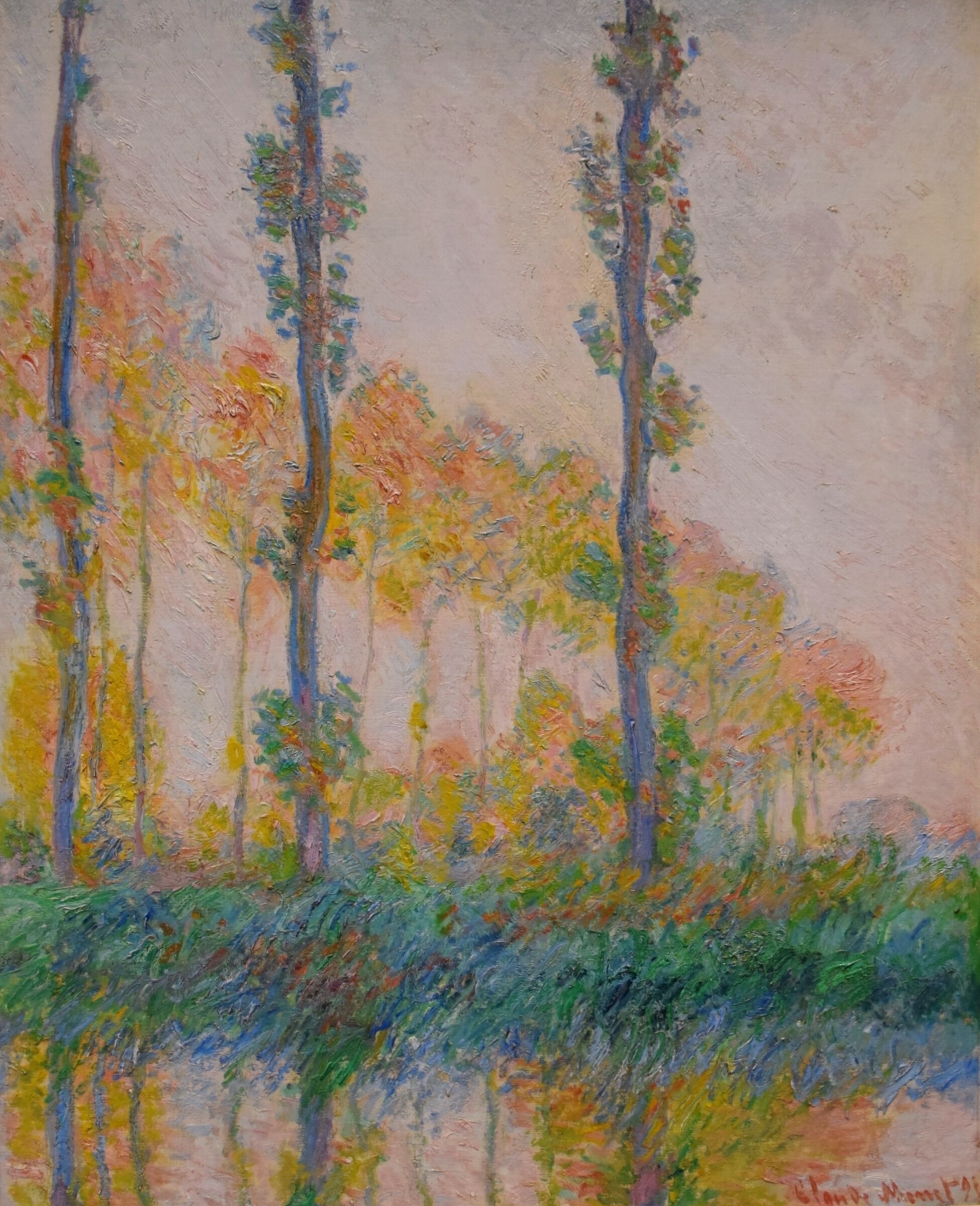Claude Monet "Three Trees"...