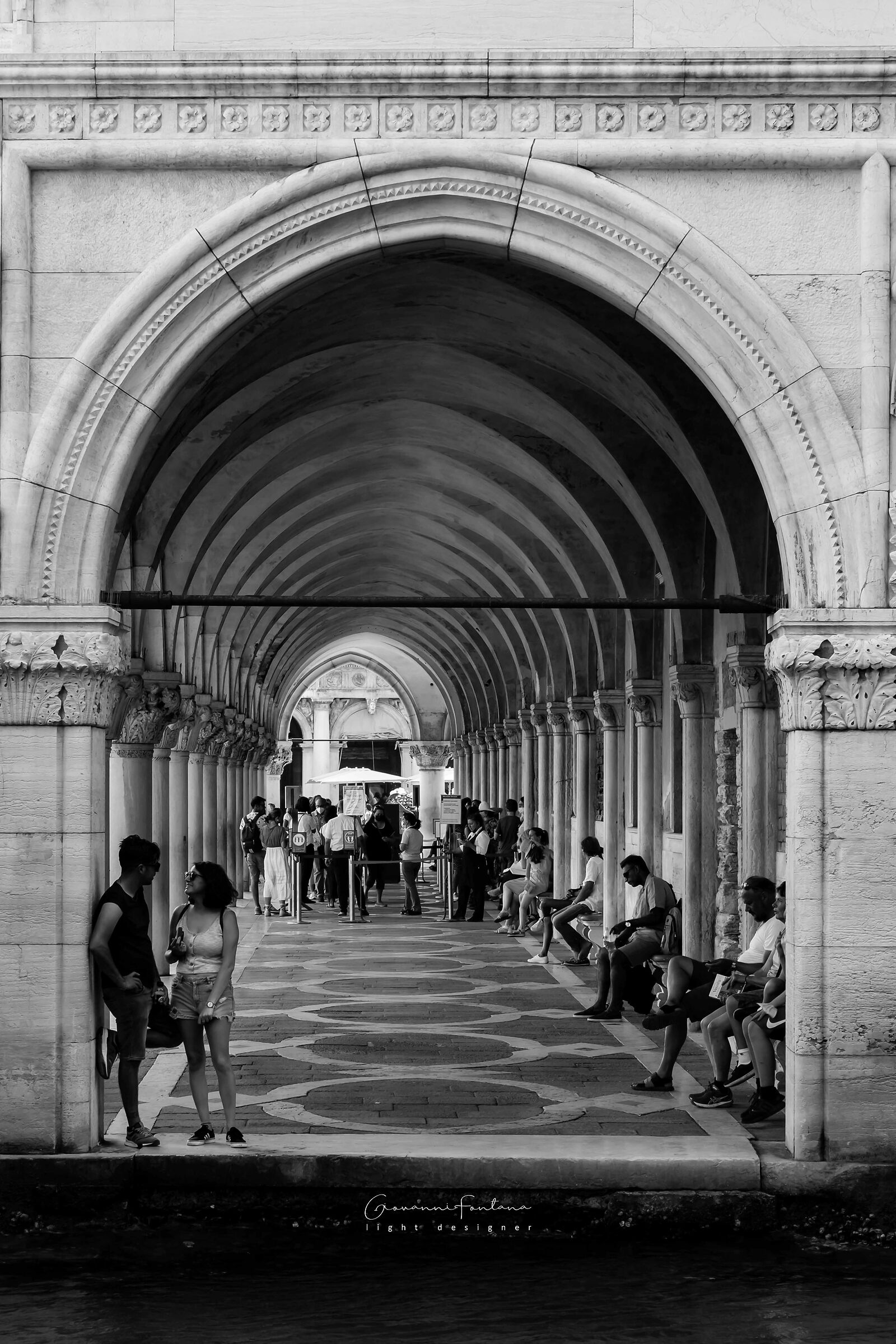 Venetian portico...