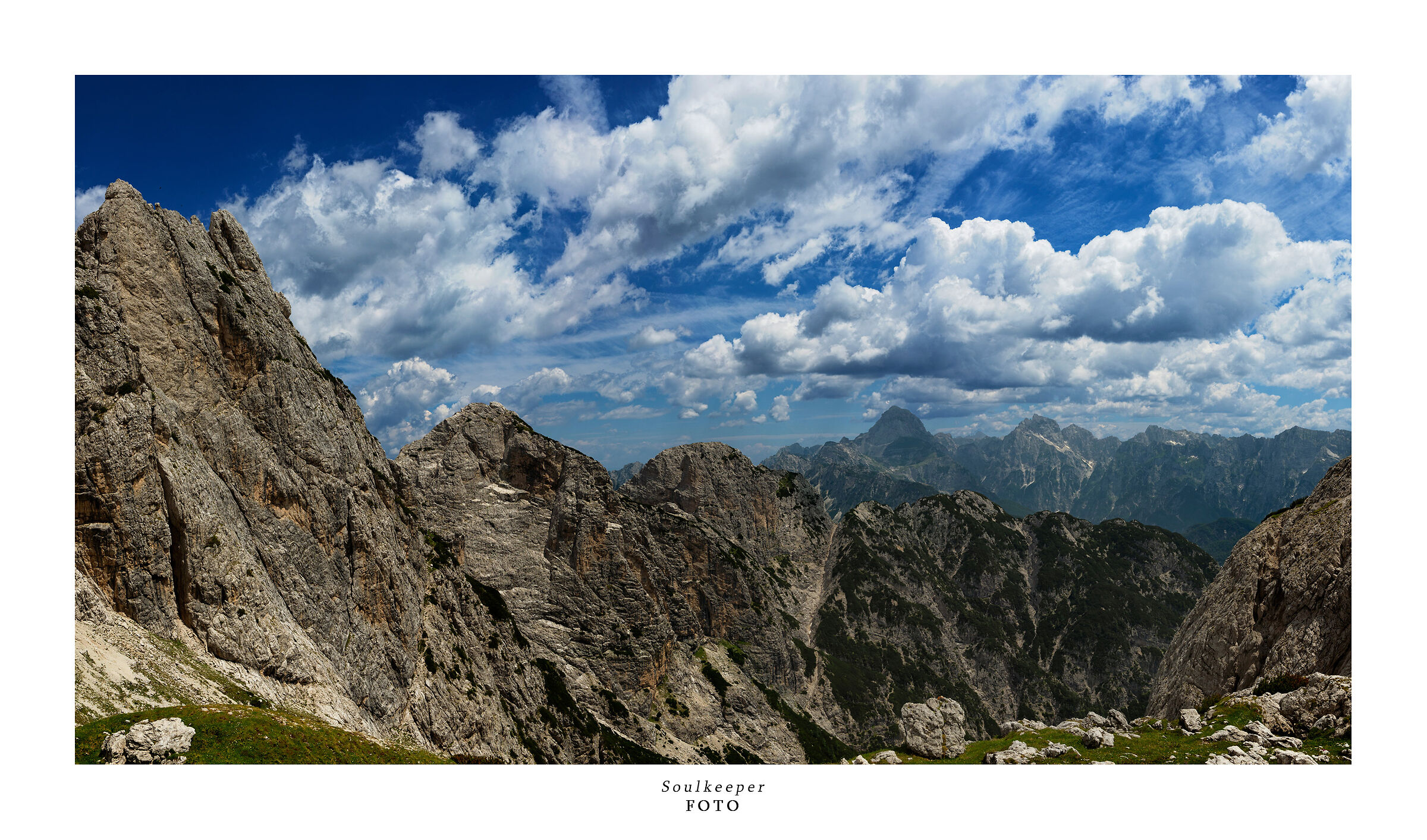 View of the Julian Alps....