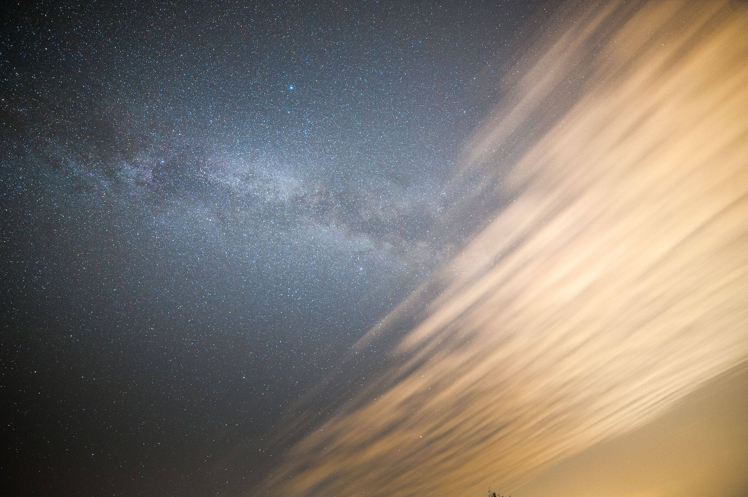 Veiled Milky Way (single shot)...