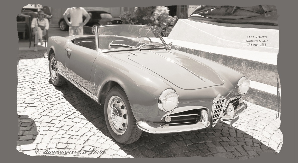 Alfa Romeo Giulietta Spider 1° Serie - 1956...