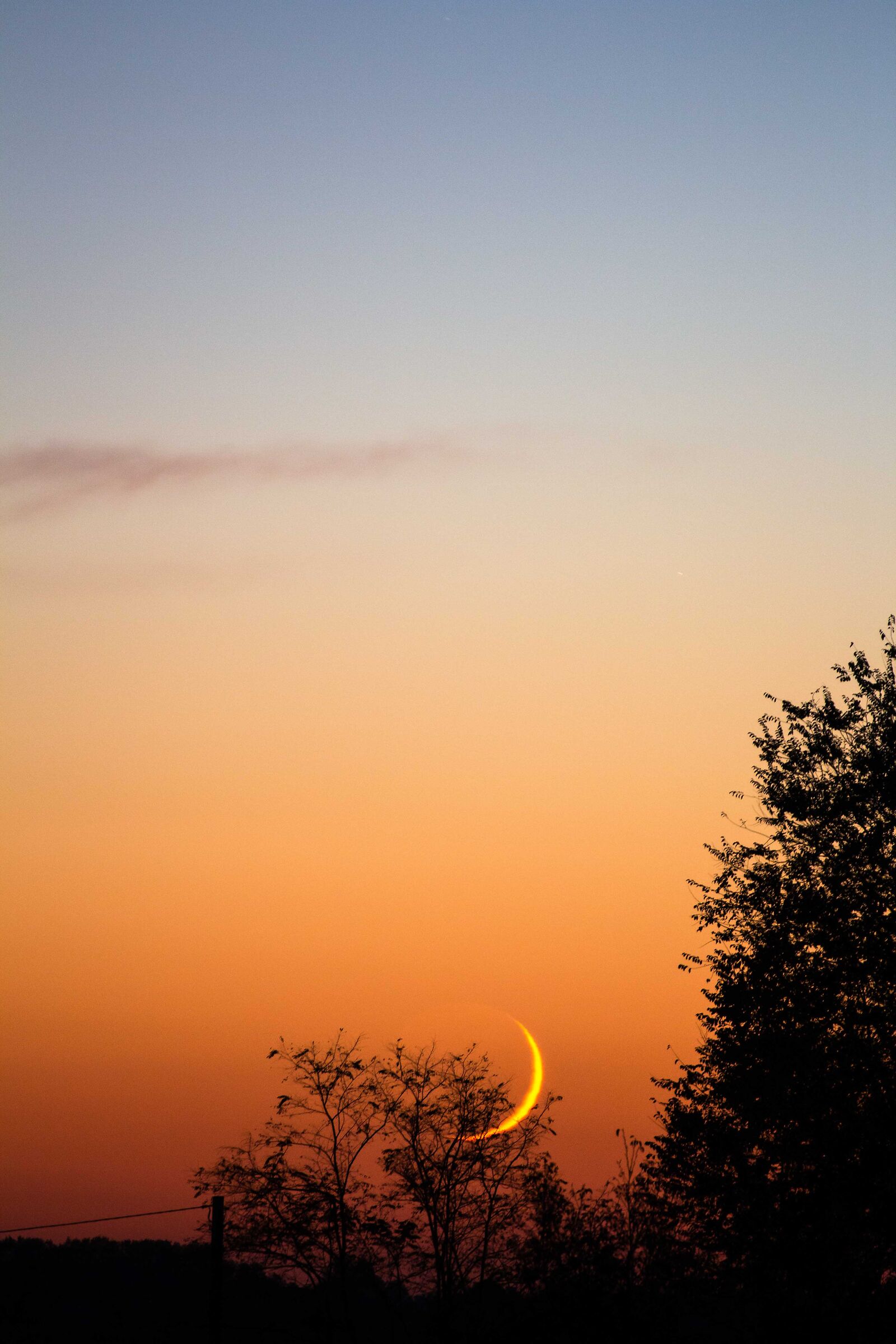 Moon at Sunset 5%...