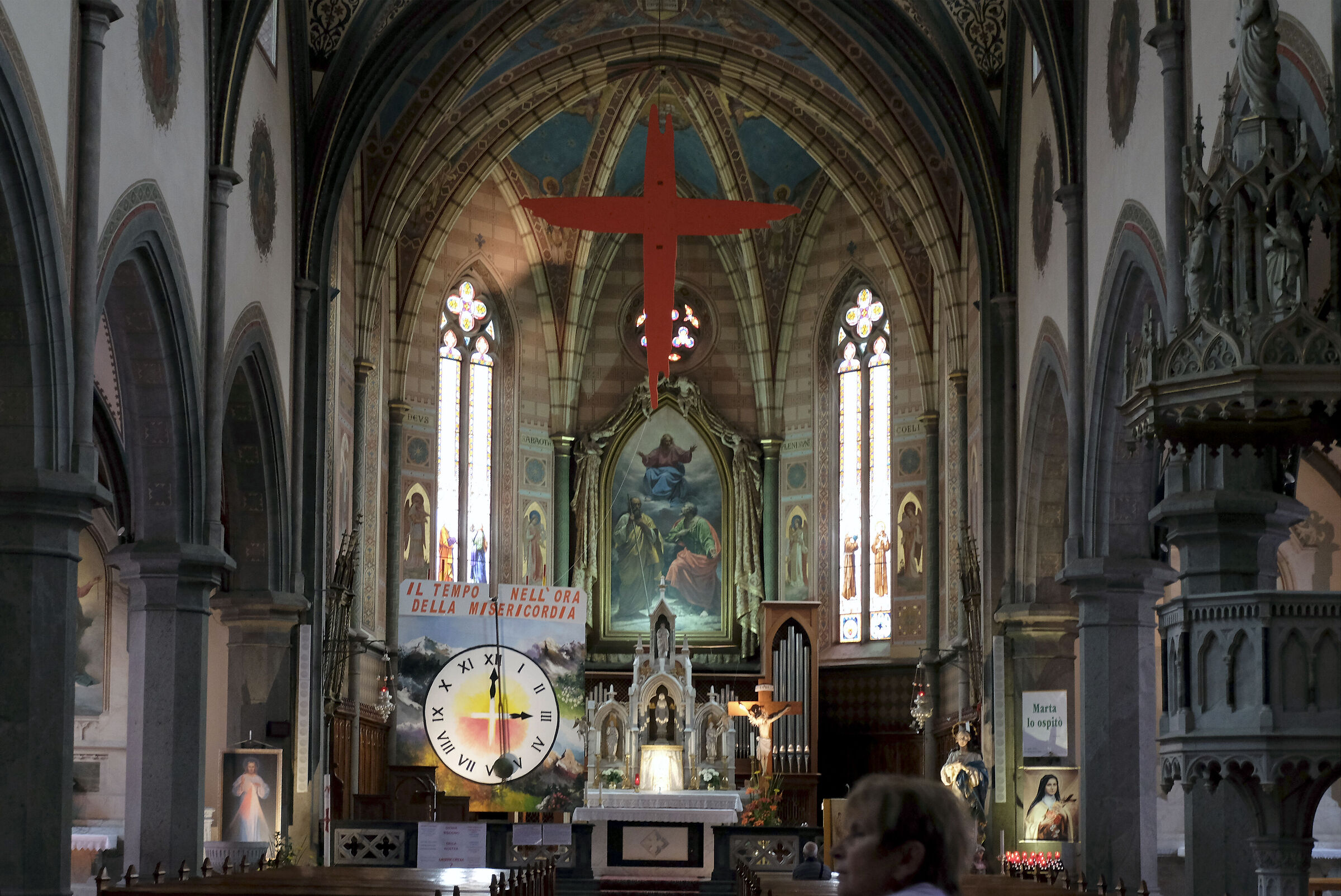 San Martino di Castrozza - la chiesa...