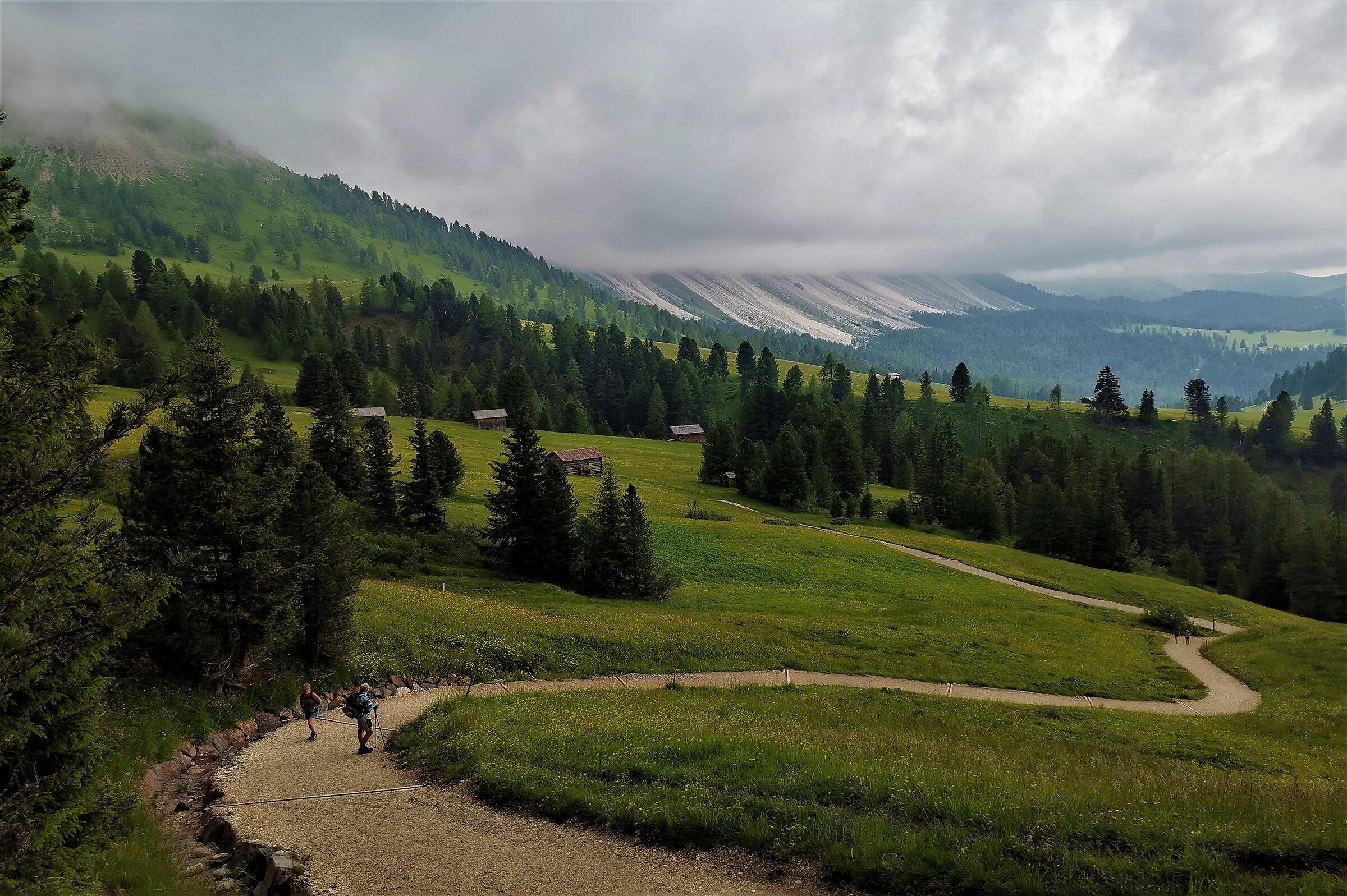Trail in Val di Funes...