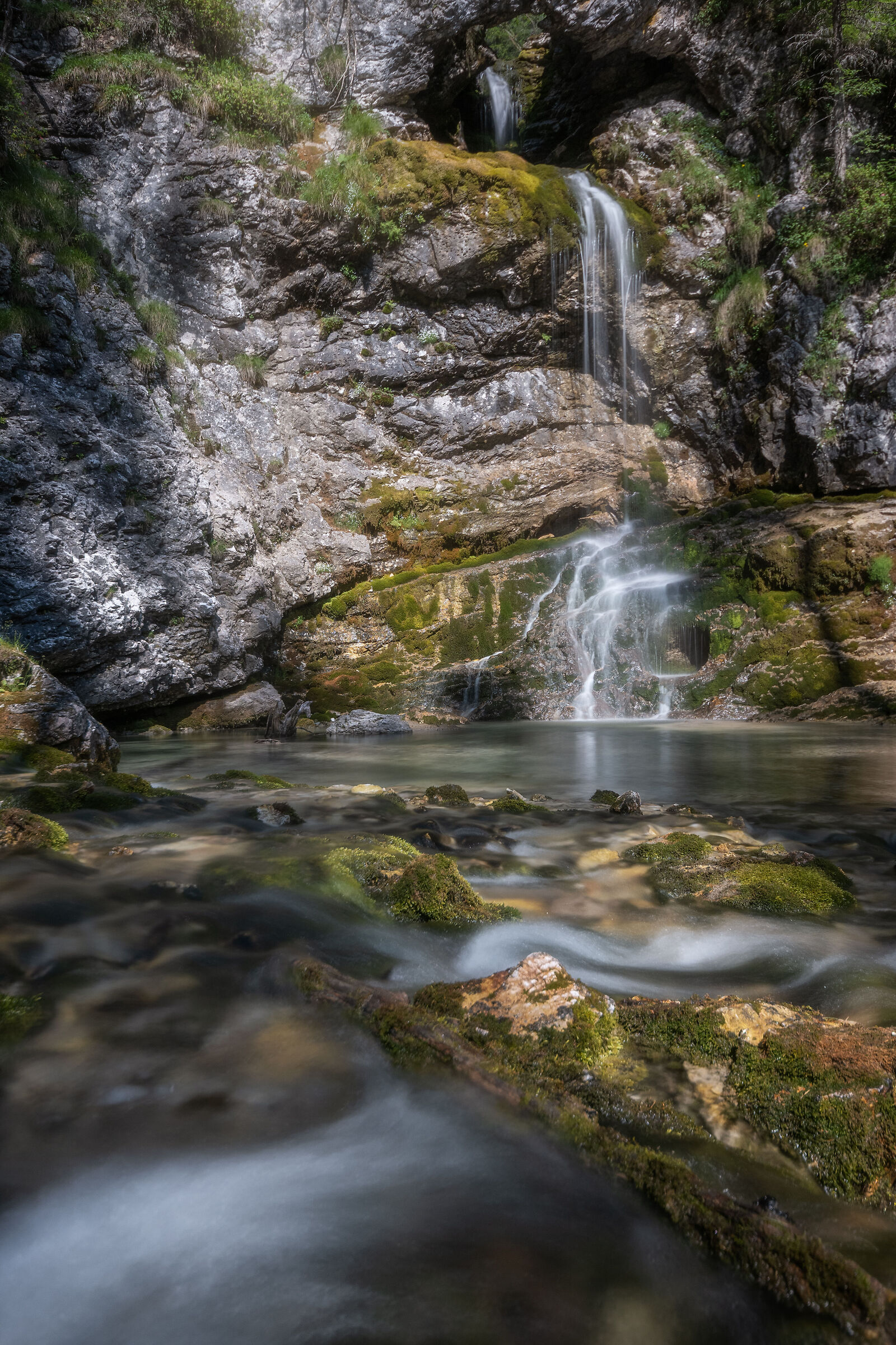 Waterfalls of Vallesinella...
