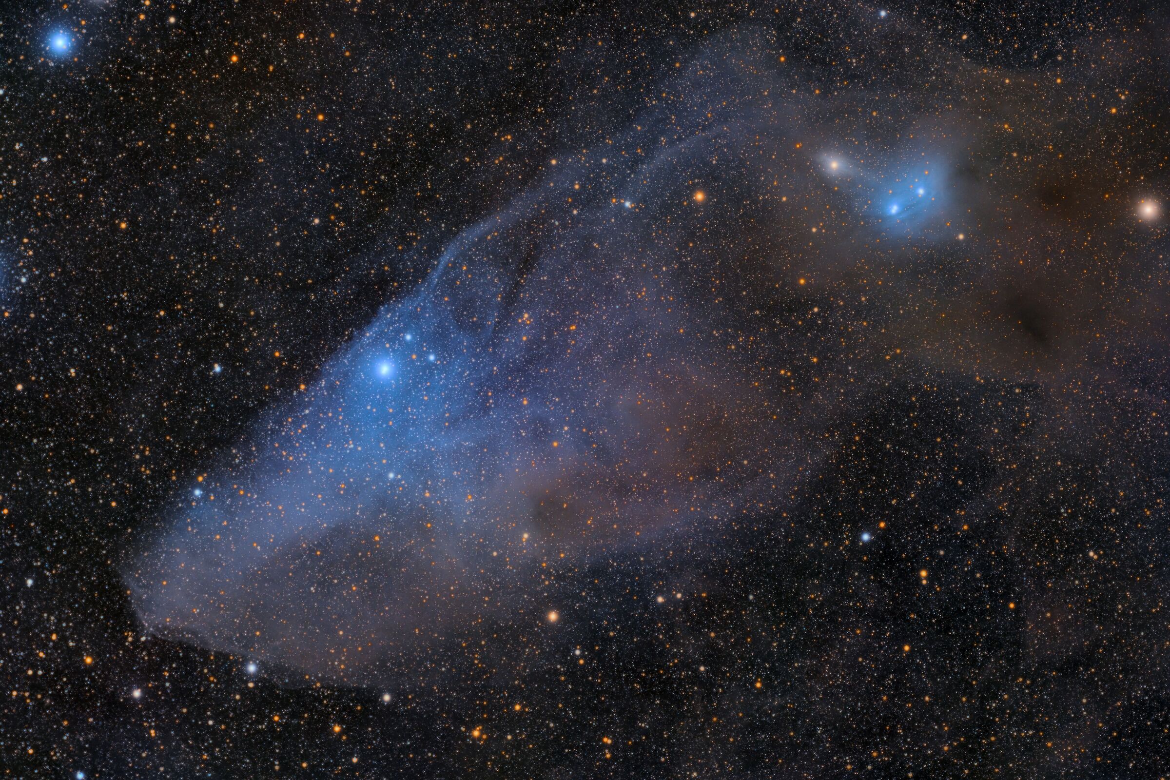 Blue Horsehead Nebula (LRGB)...