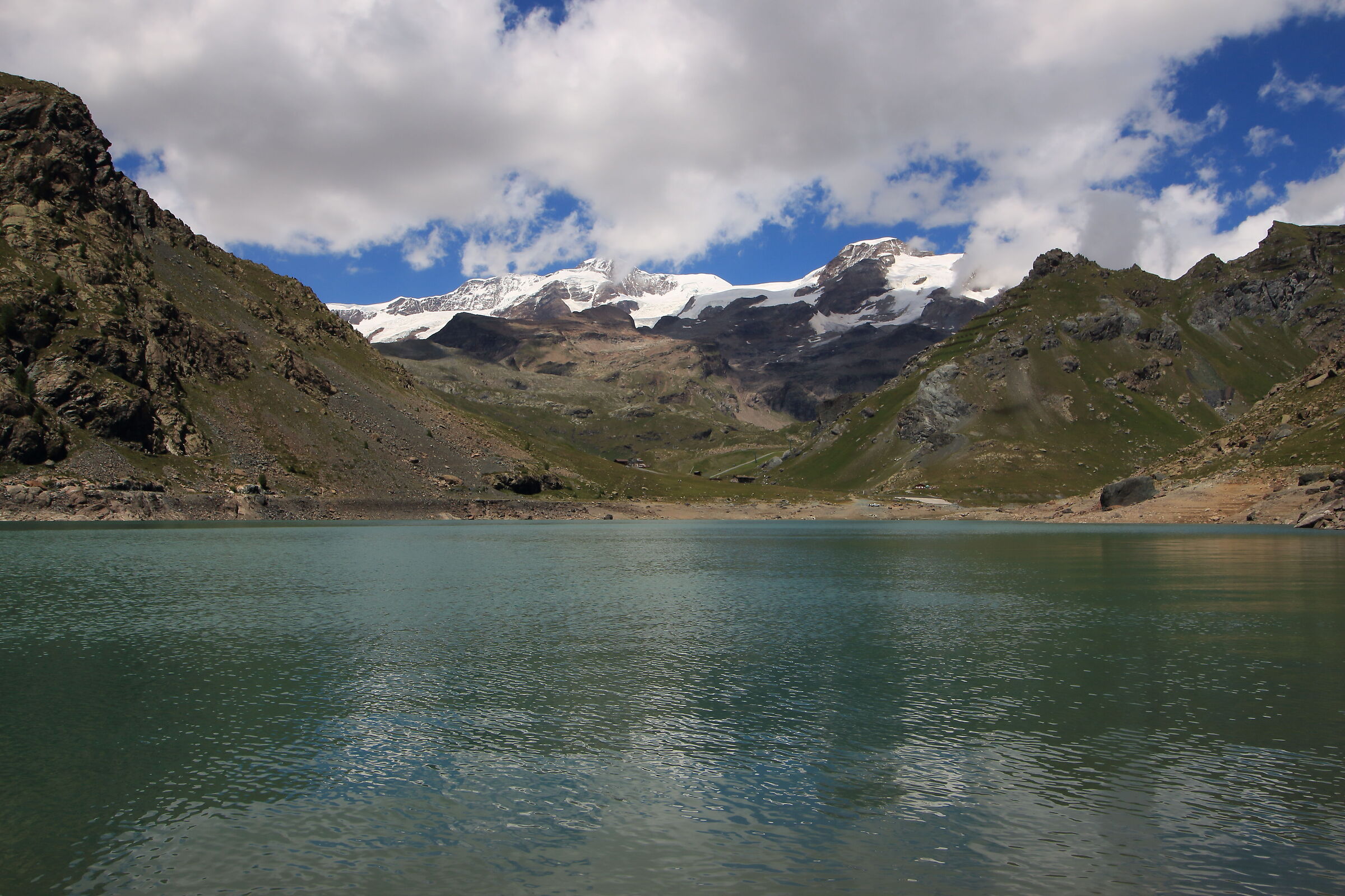Dam with Monte Rosa View...