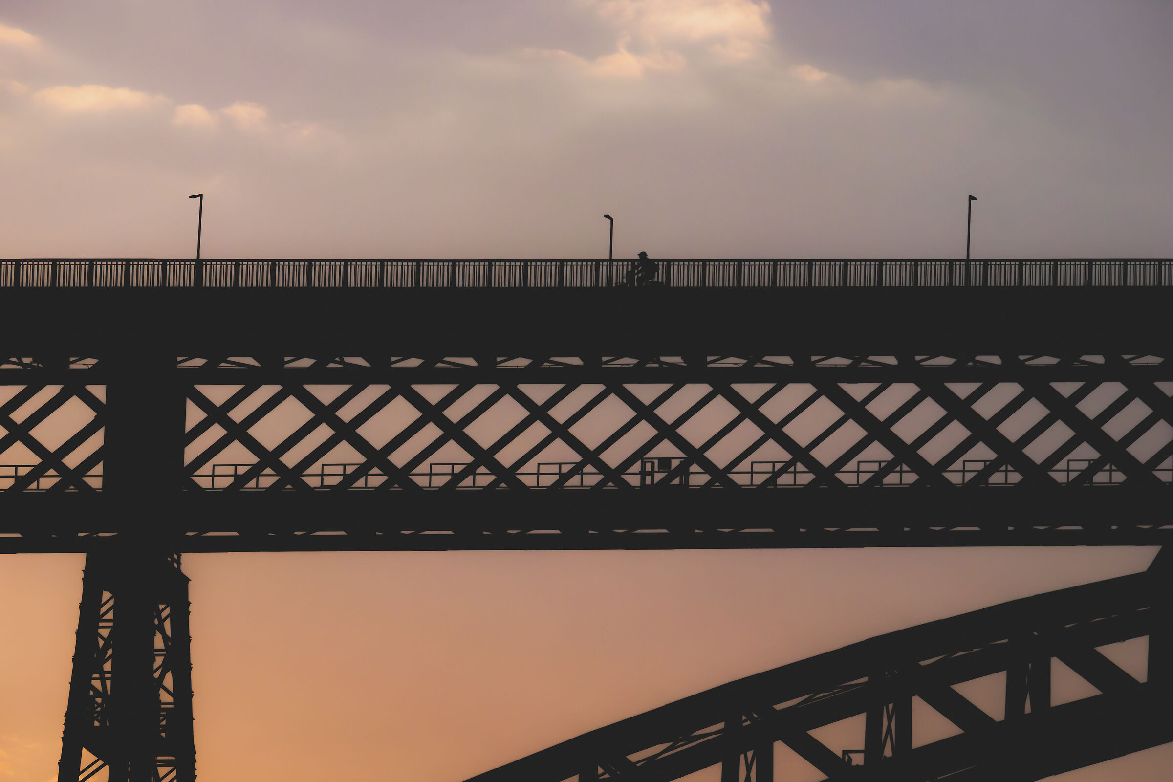 Bridge silhouette...