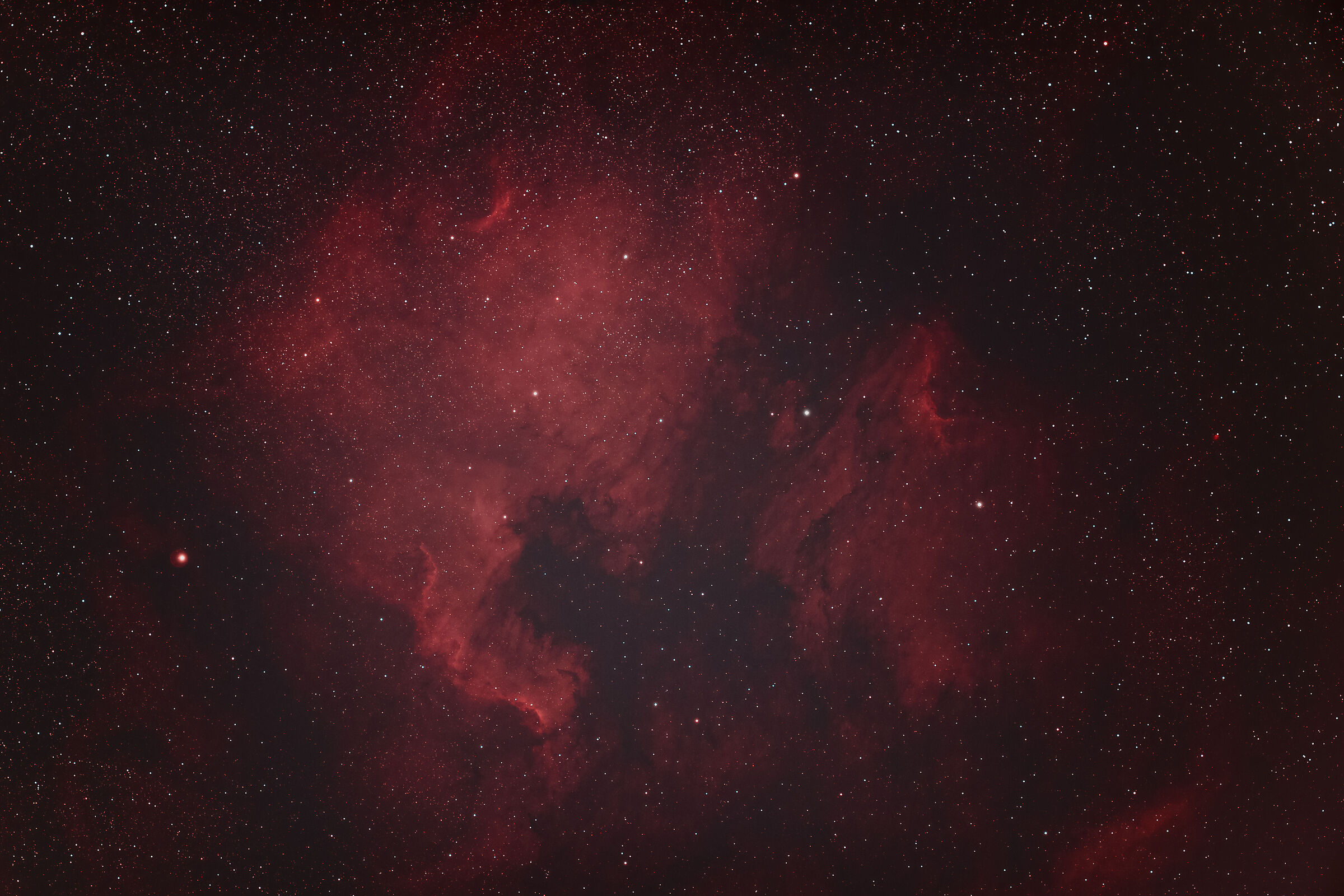 NGC 7000 North America Nebula & IC 5070 Skin Nebula...