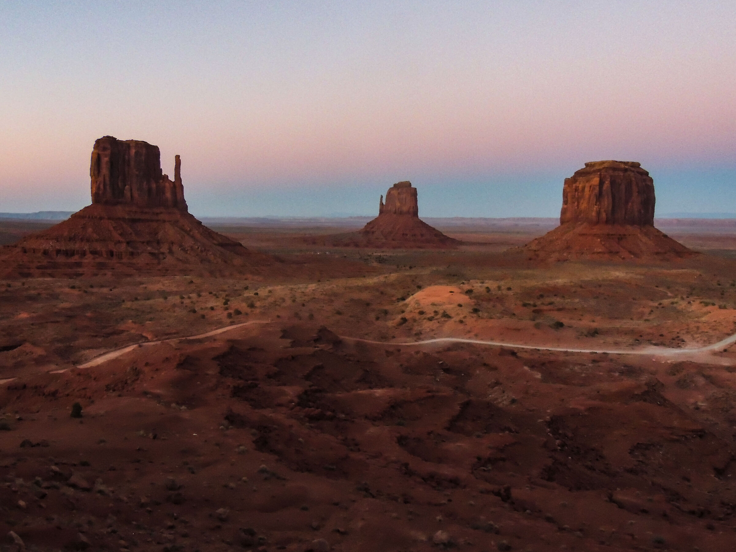 Monument Valley tramonto...