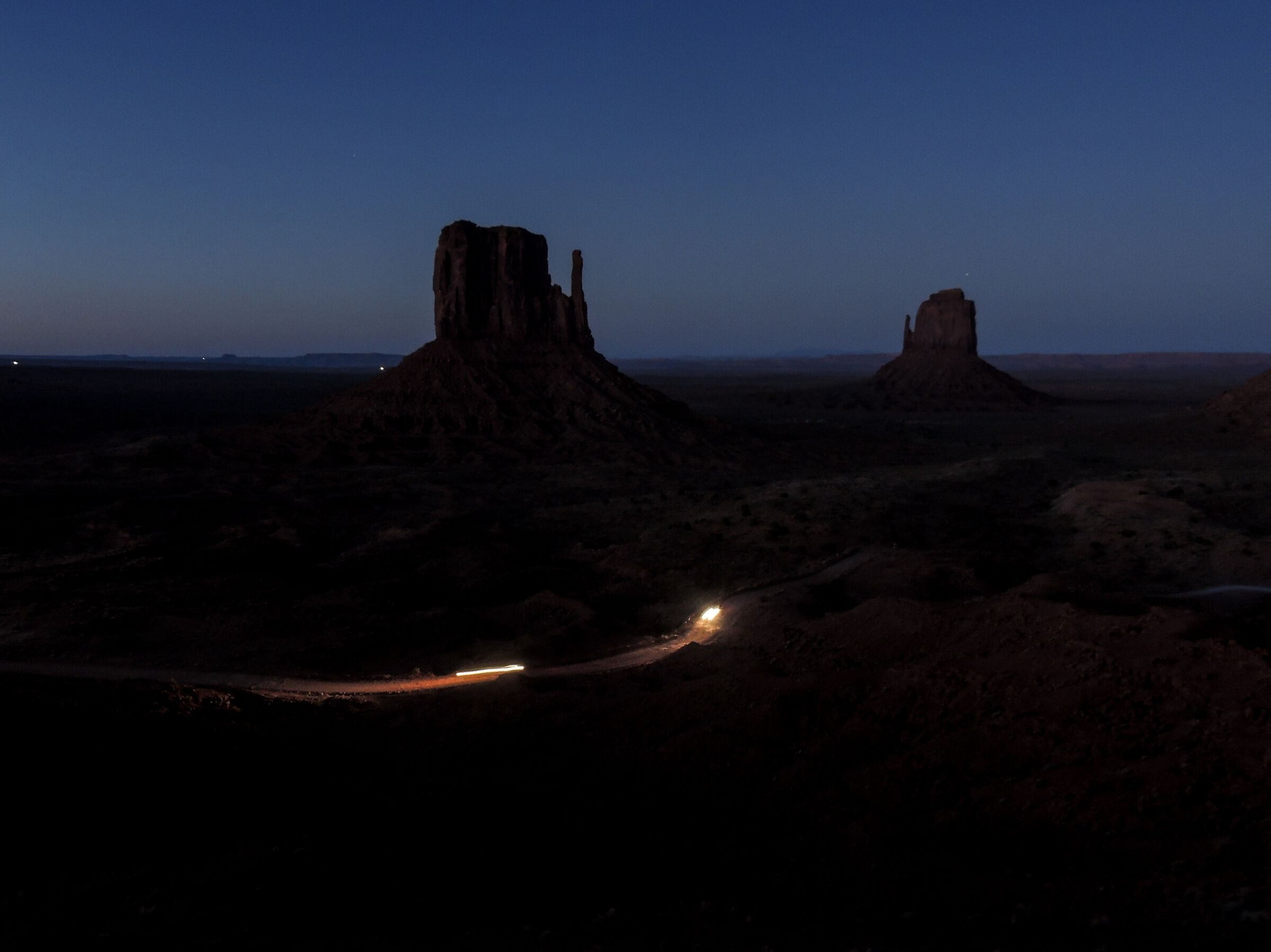 Monument Valley sunset...
