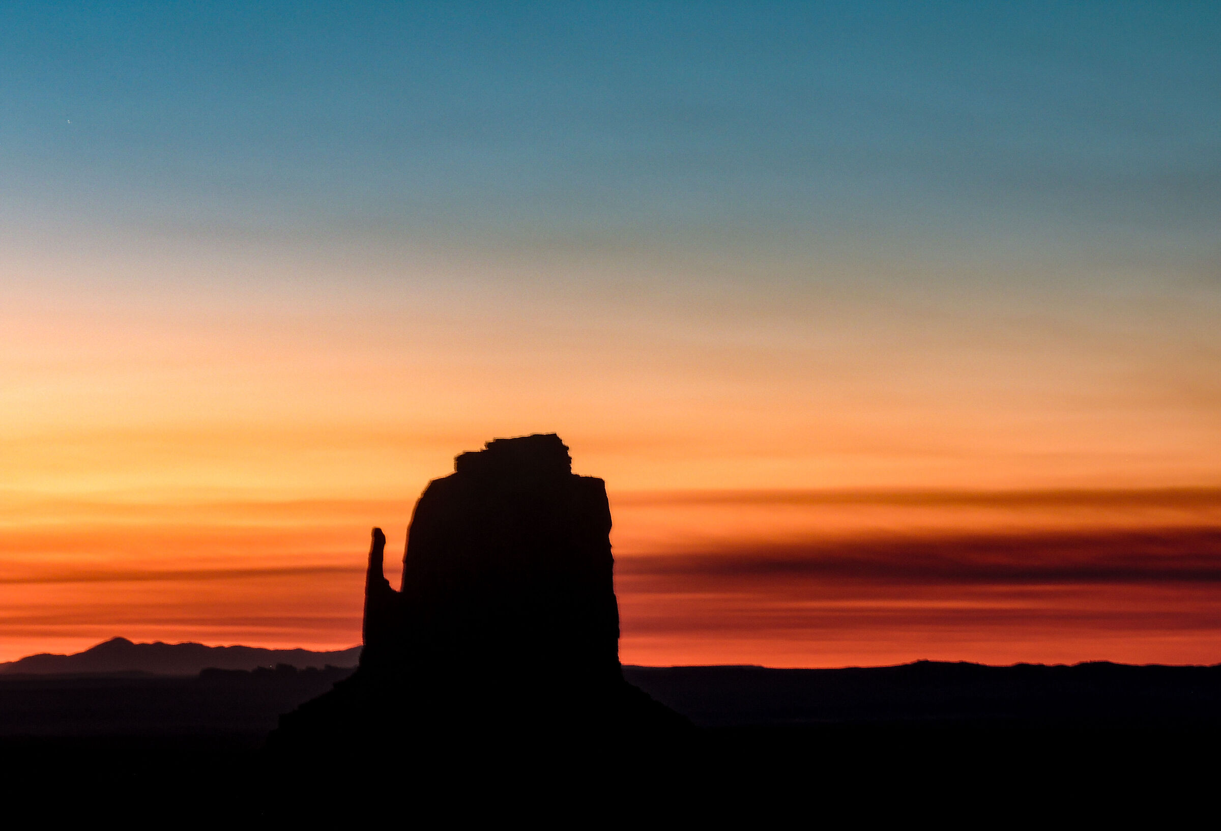 Monument Valley inizia l'alba...