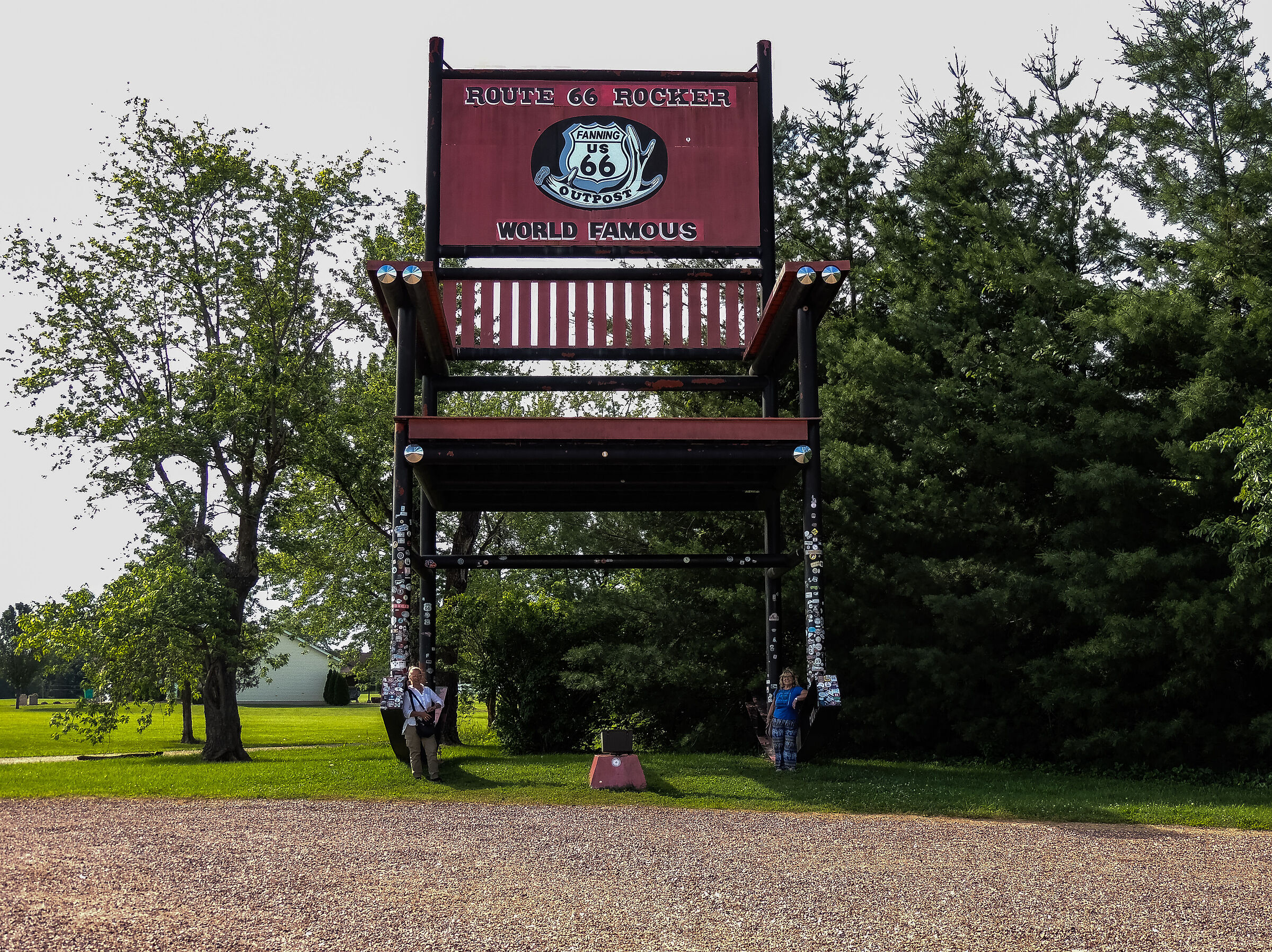 The world's largest rocking chair...