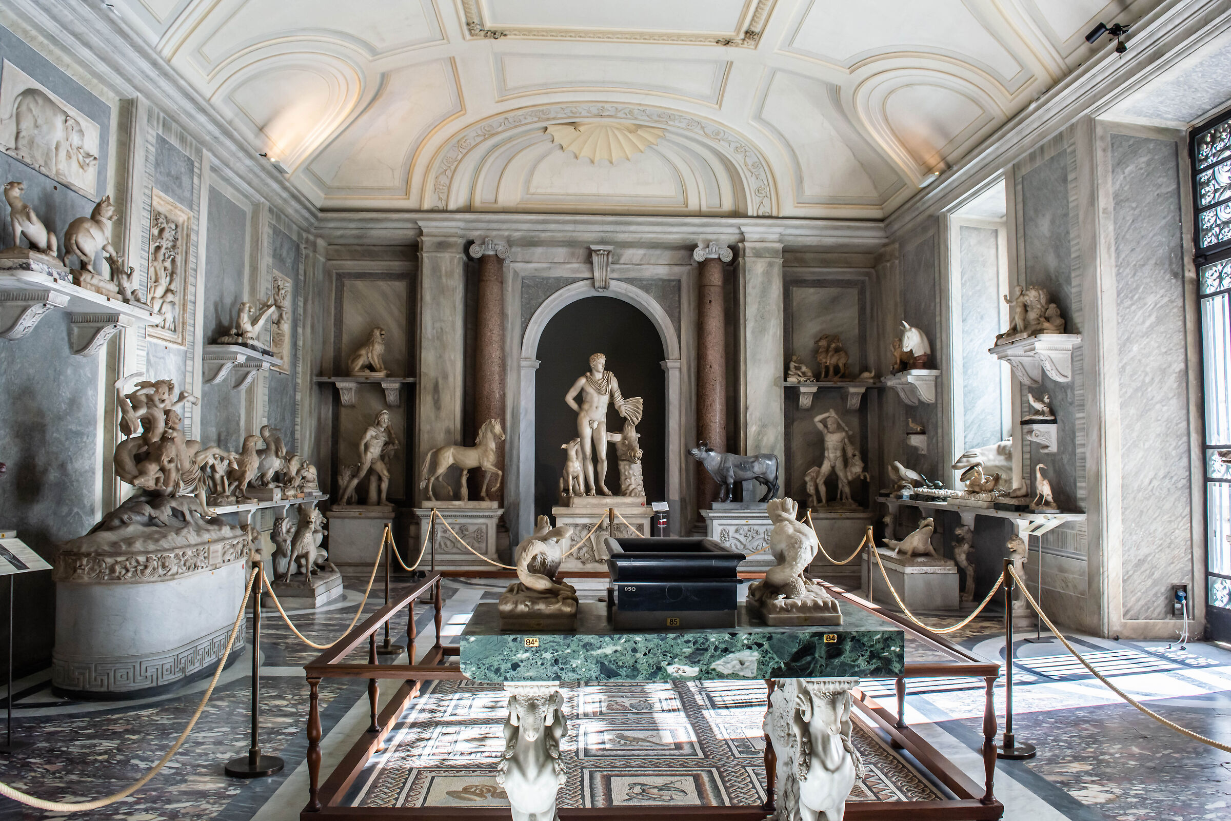 Vatican Museums - Hall of Animals...
