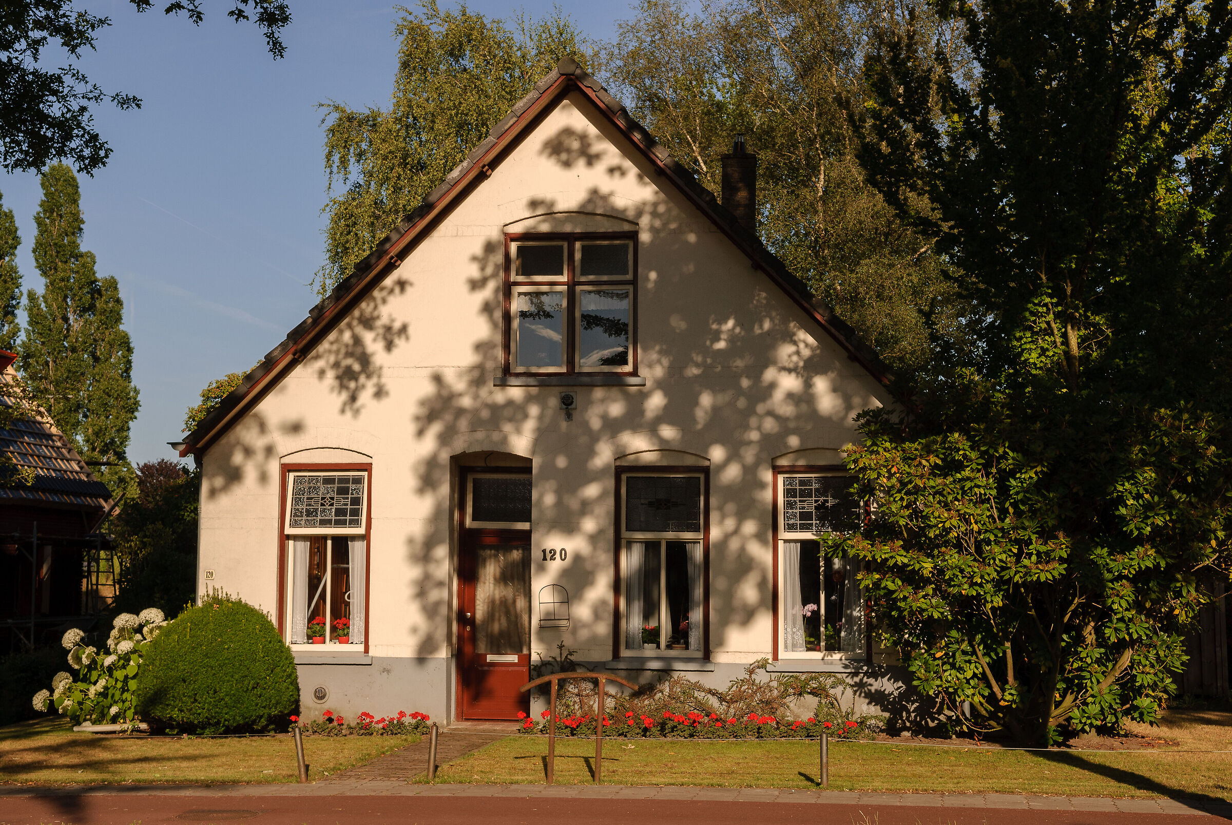 Typical simple middle class house for the region (Emst)...