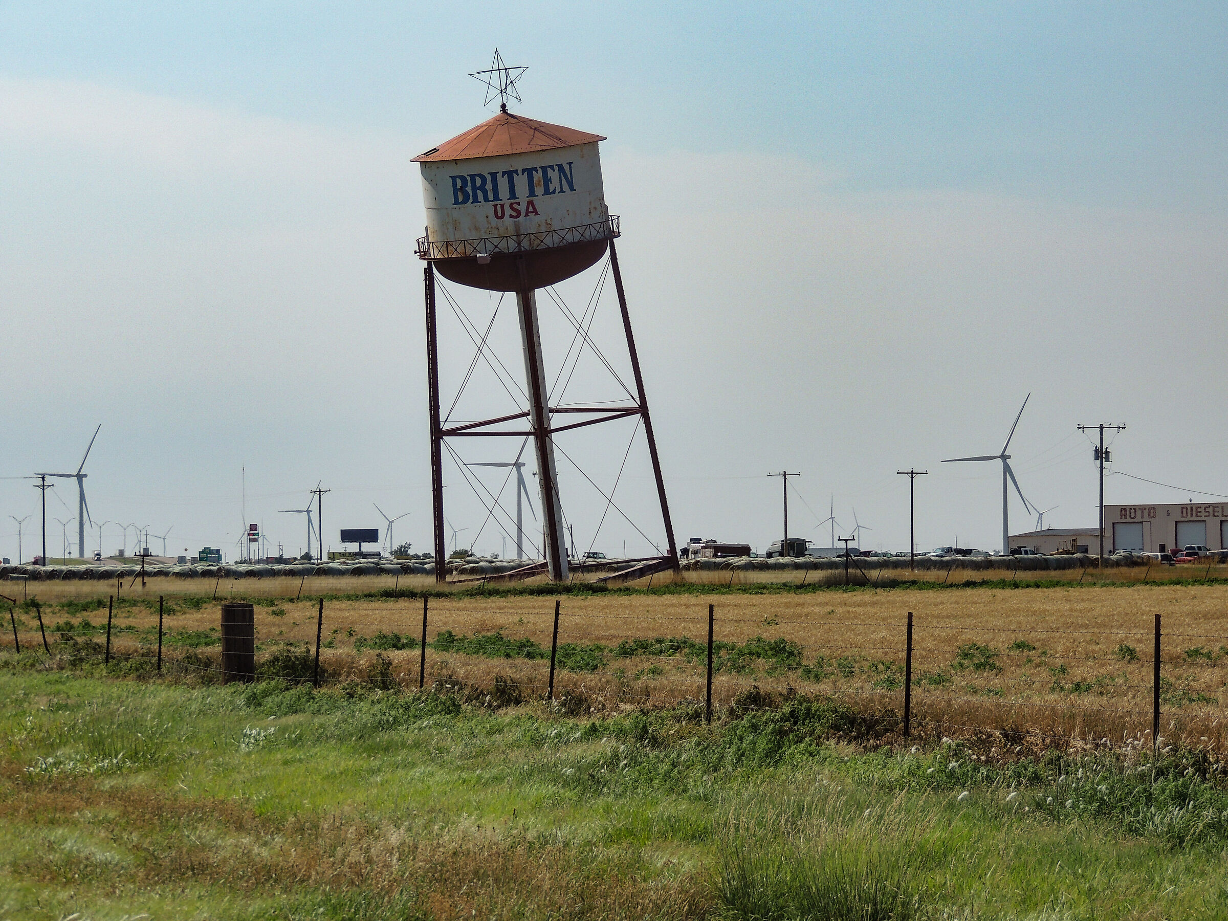 Leaning Water Tower...
