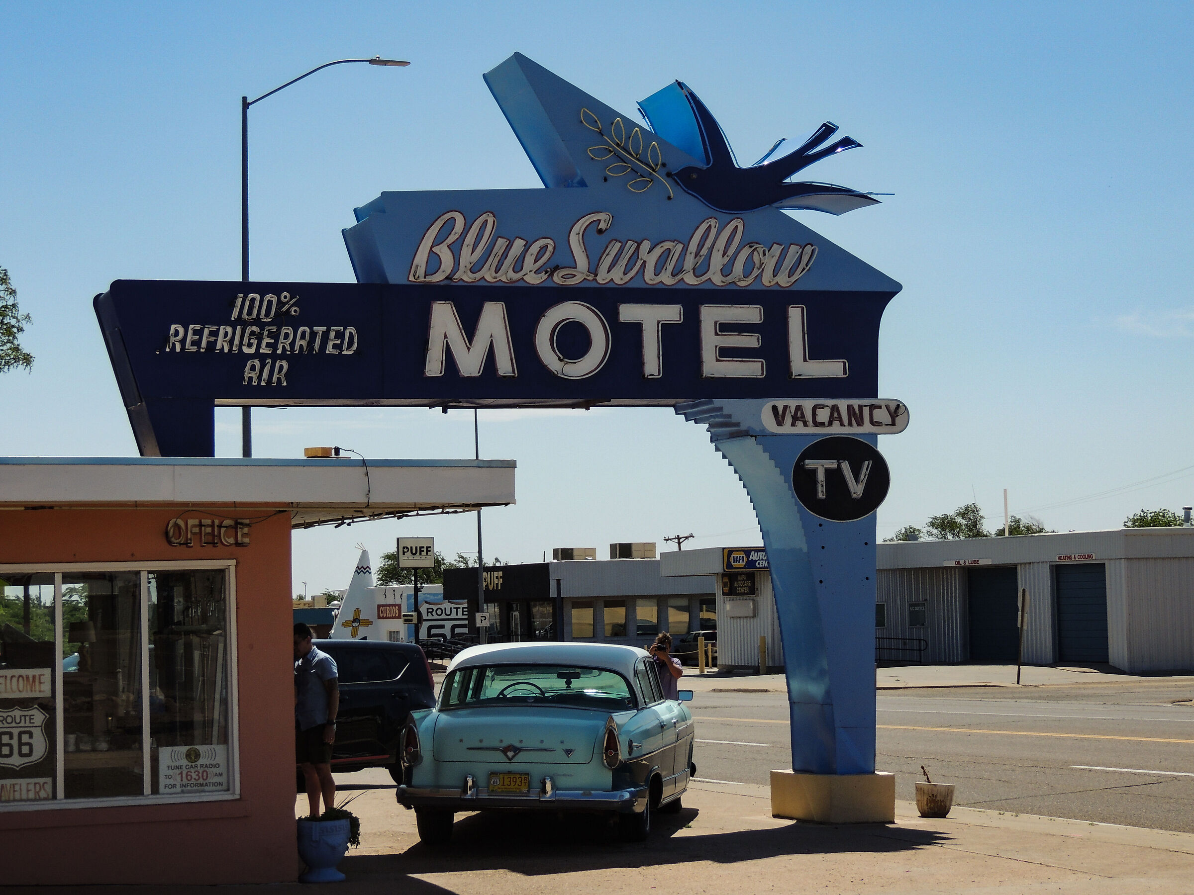 Blue Swallow Motel...