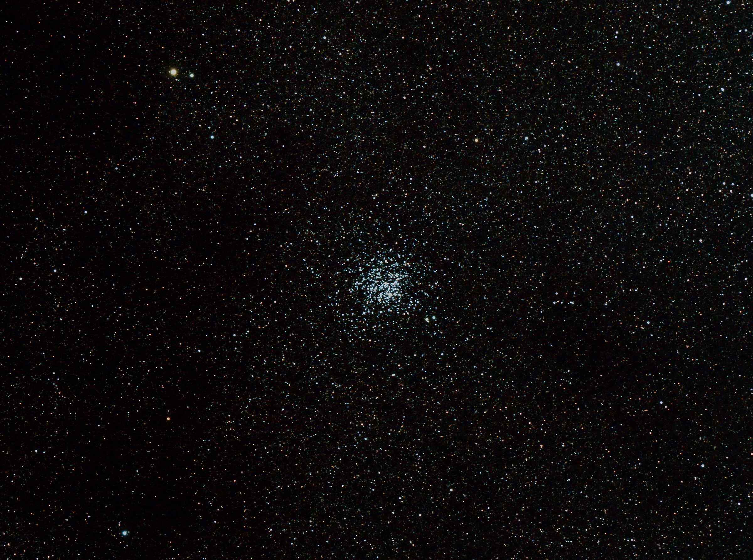 Cluster M11 in the constellation Shield...