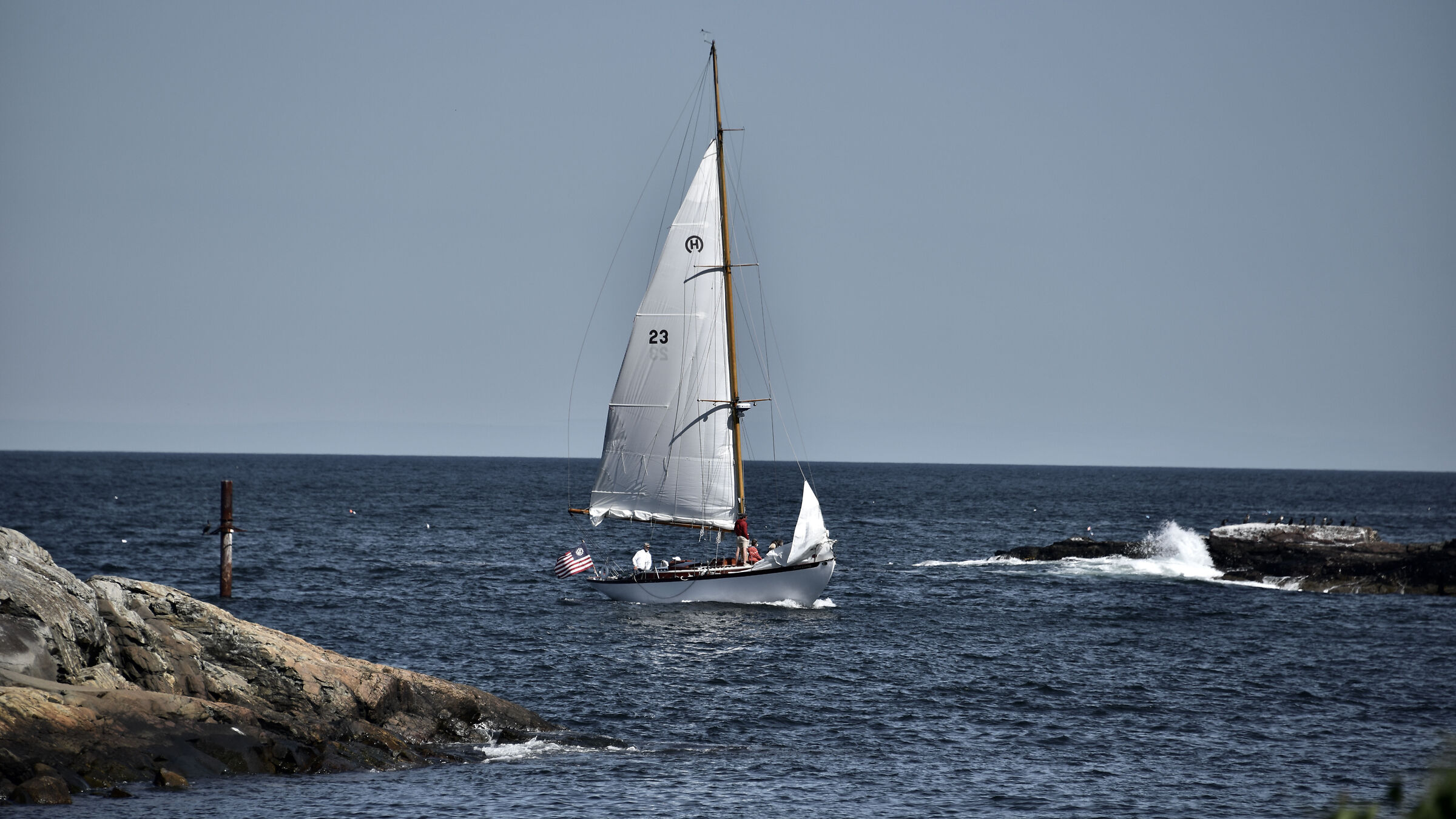 Sailing is a great sport - Maine U.S.A. June 2022...