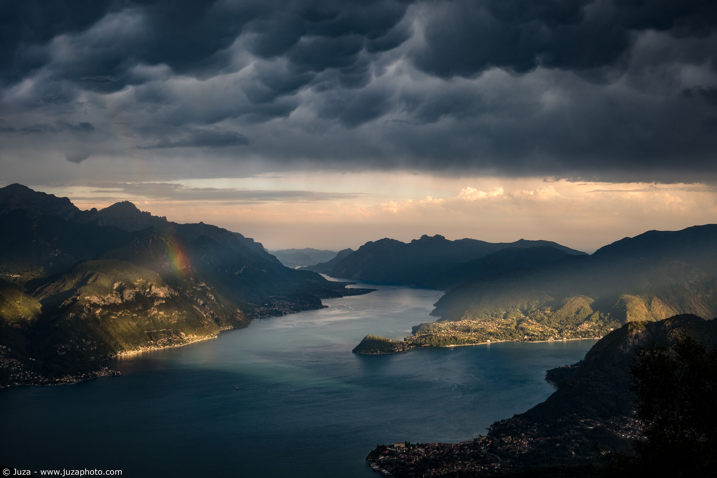 Thunderstorm on Lake Como...