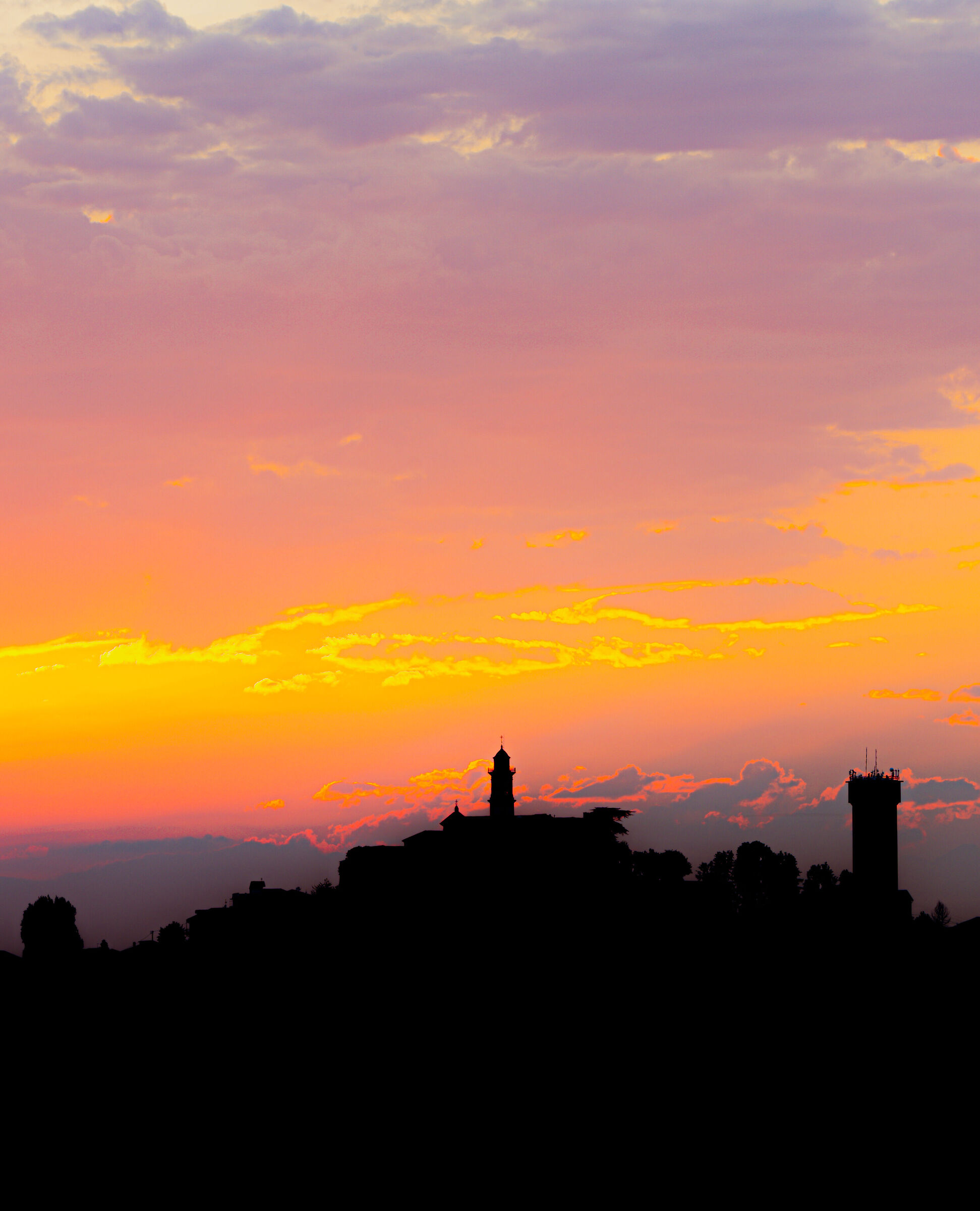 Landscapes Piedmont Sunsets,Contini...