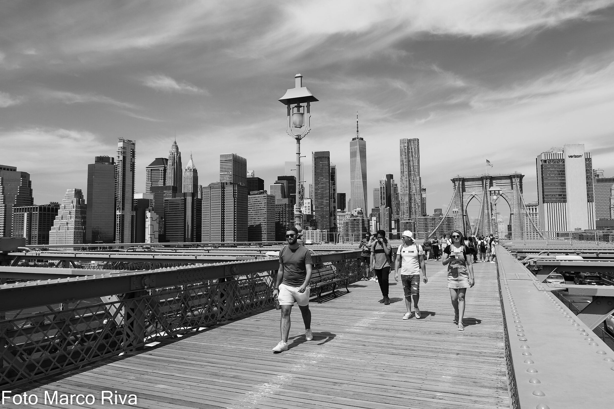 NY's Skin Line from the Brooklyn Bridge...