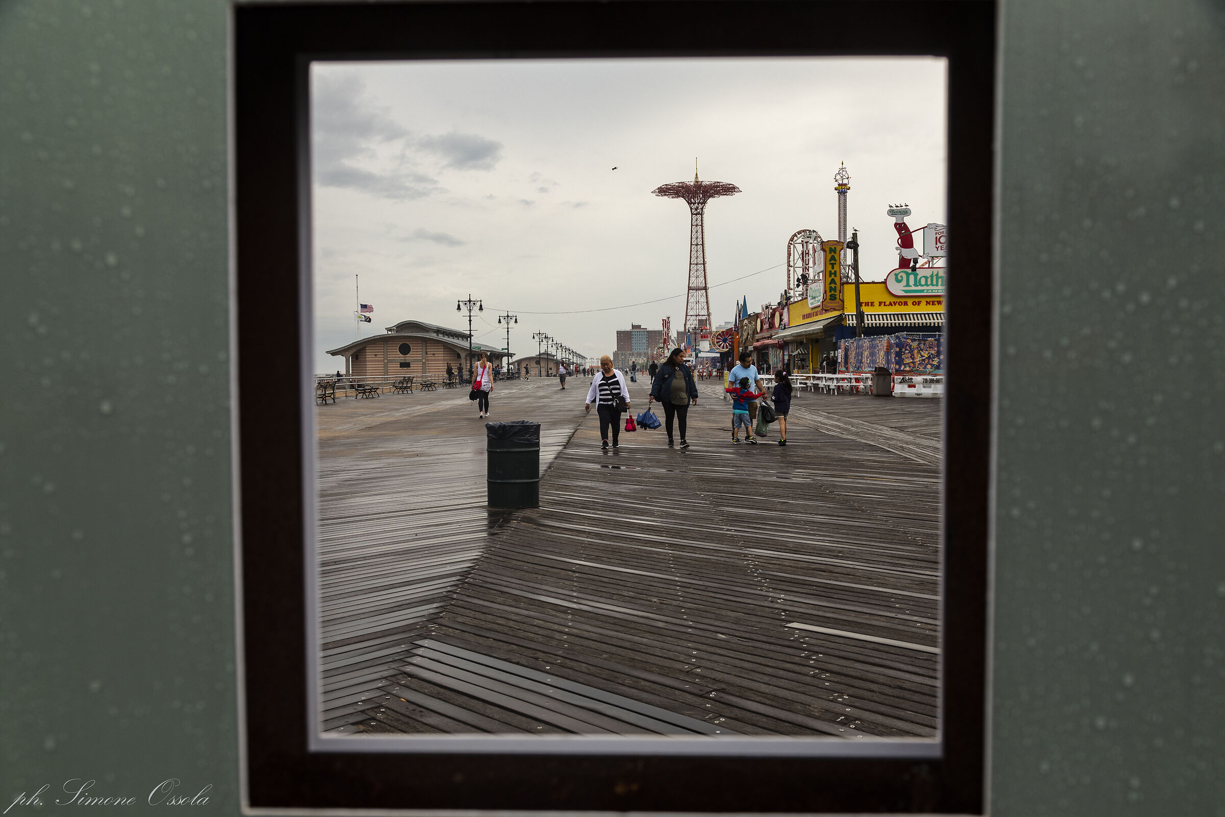 Coney Island in cornice...