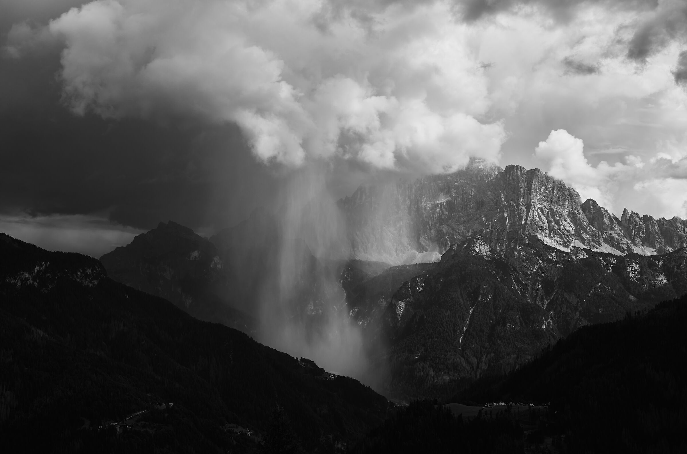 Downpour Monte Civetta...