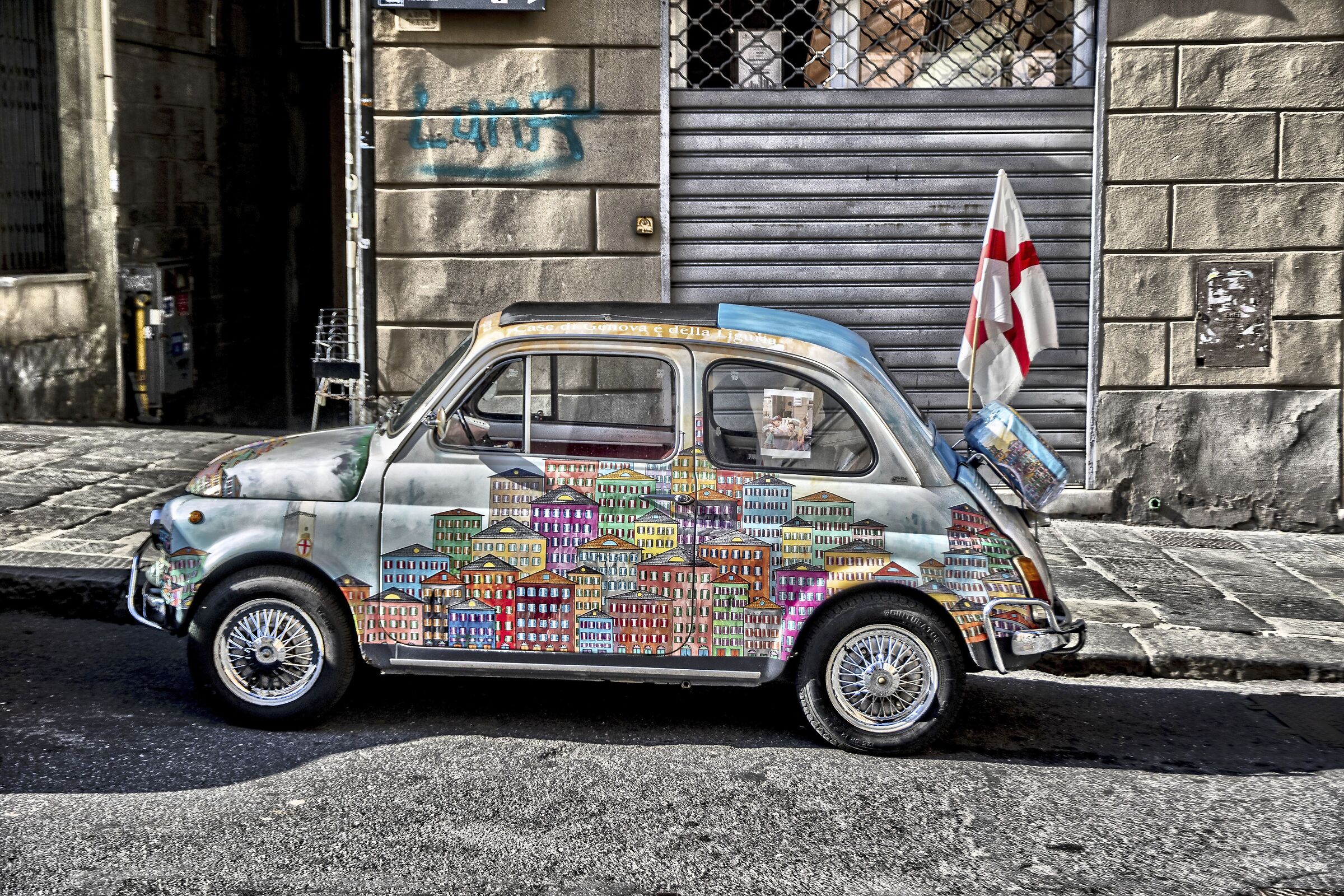 Fiat 500 (made in Genoa)...