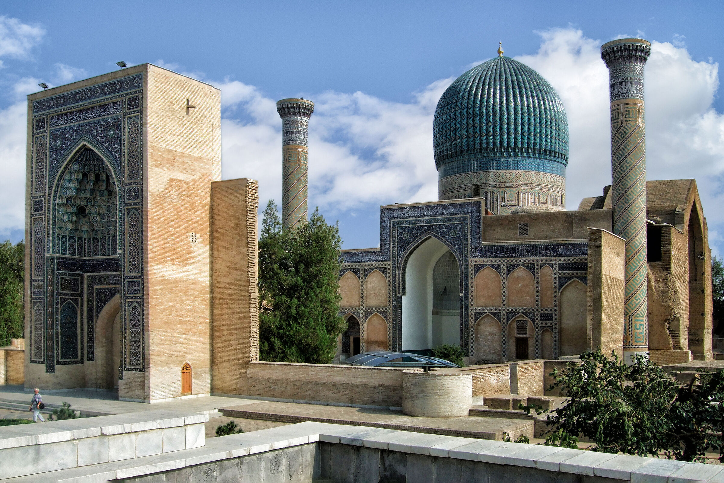 Samarkand, Necropolis Shah-i-Zinda ...