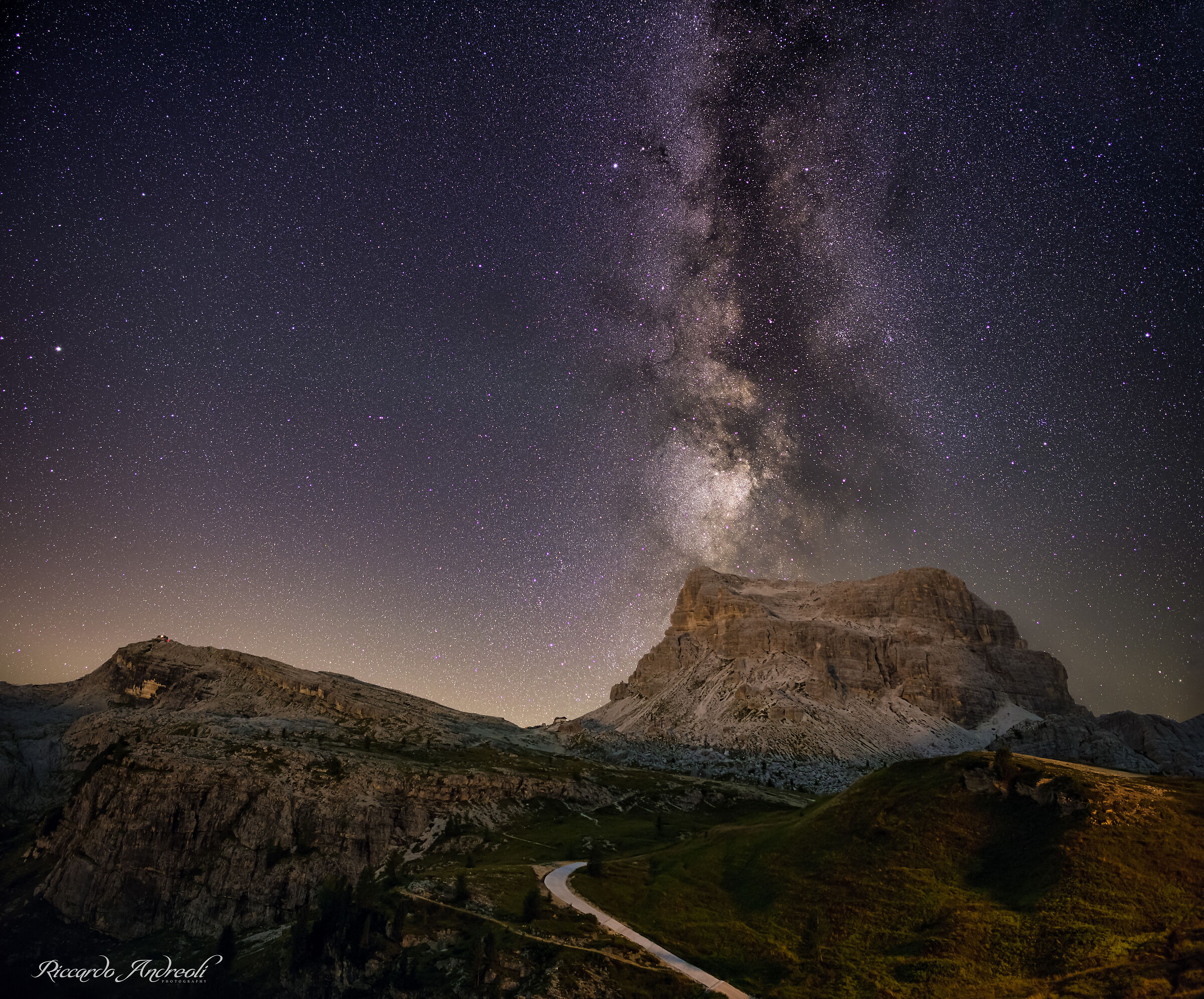 Nuvolau and Averau, August Milky Way...