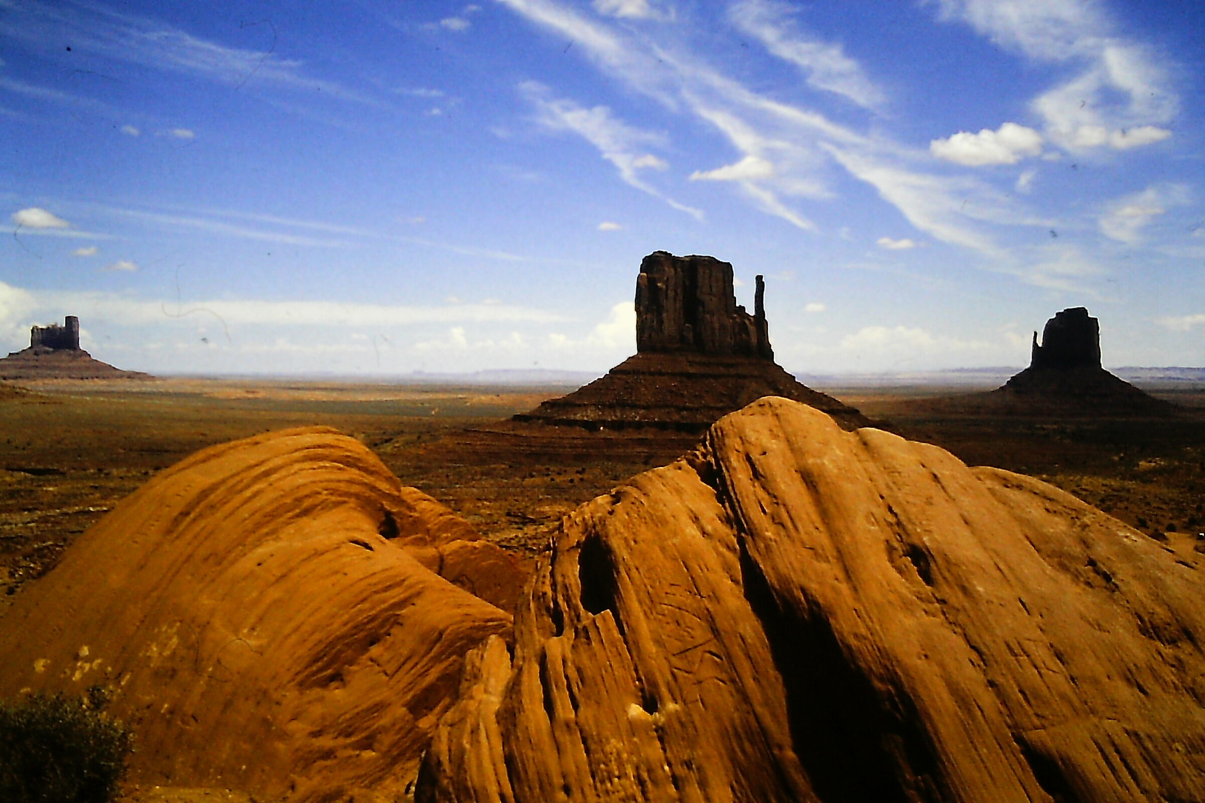 Monument Valley -Arizona USA August 1986...