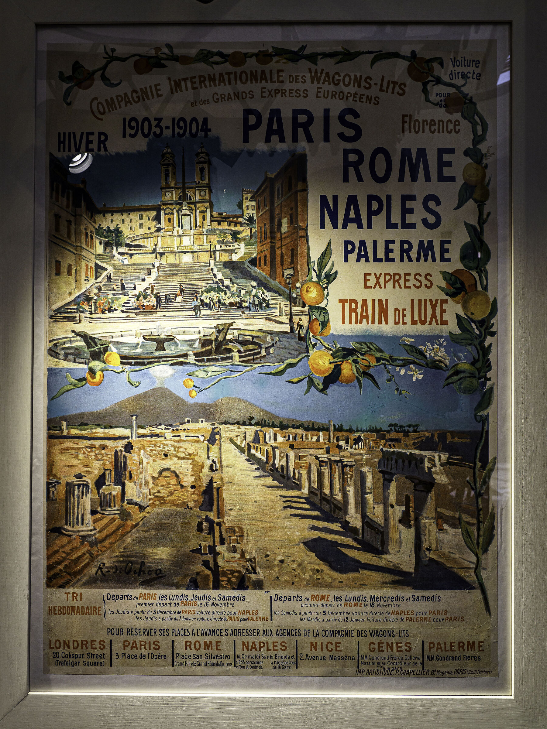 Advertising posters "Museum of Pietrarsa (Na)" 11...
