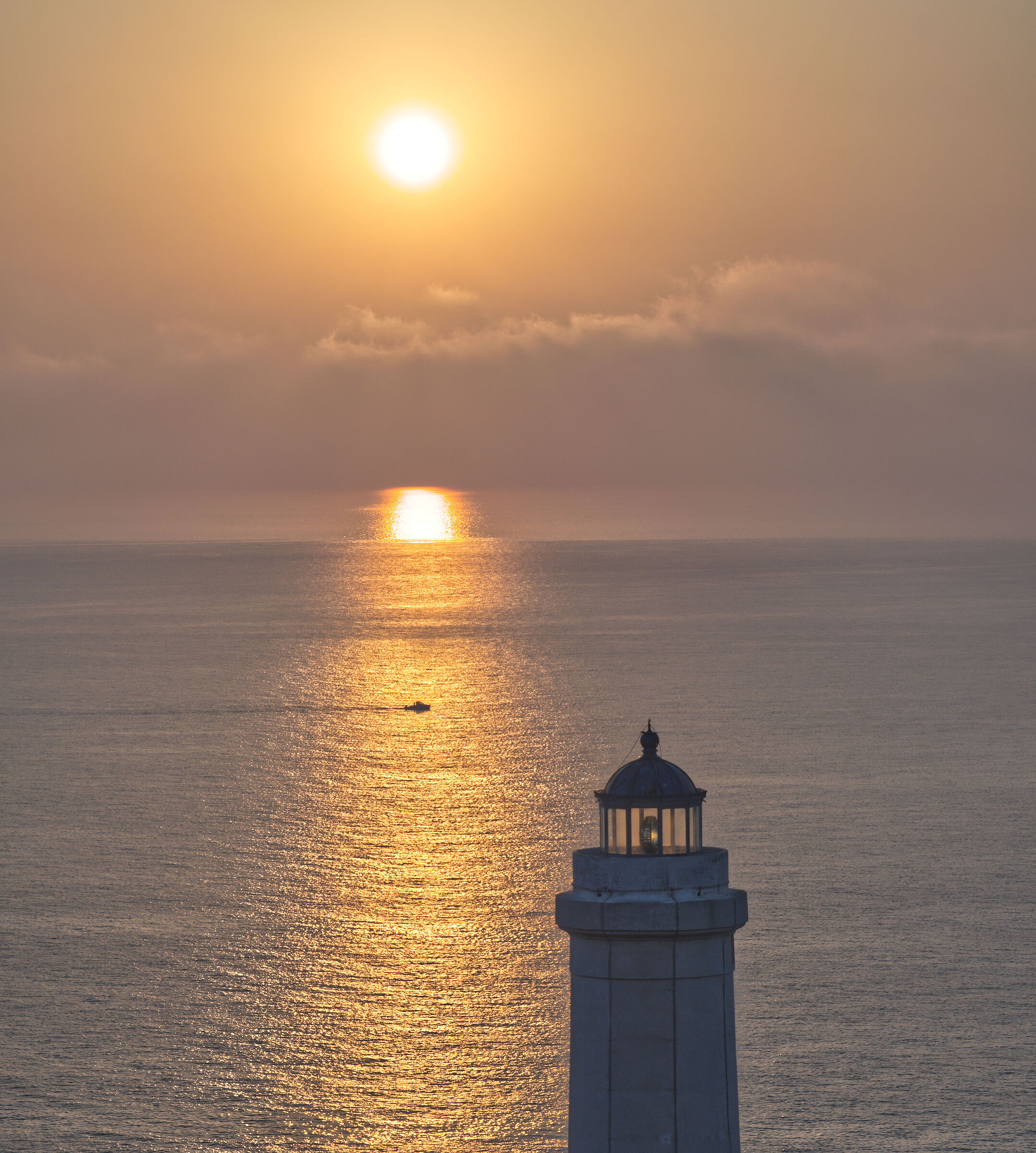 Silent sunrise in Punta Palascia...