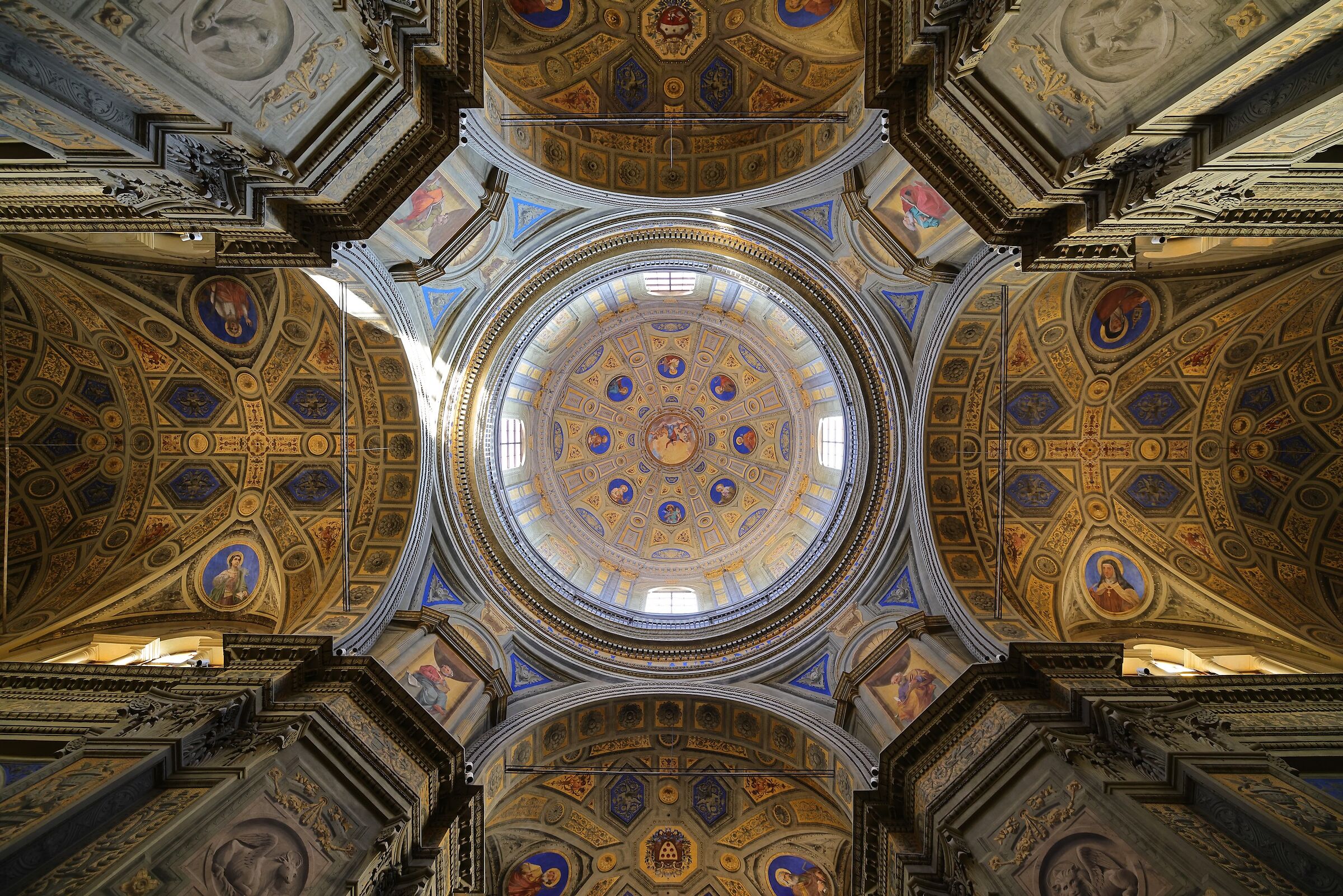 Dome of the Cathedral of Carpi (MO)...