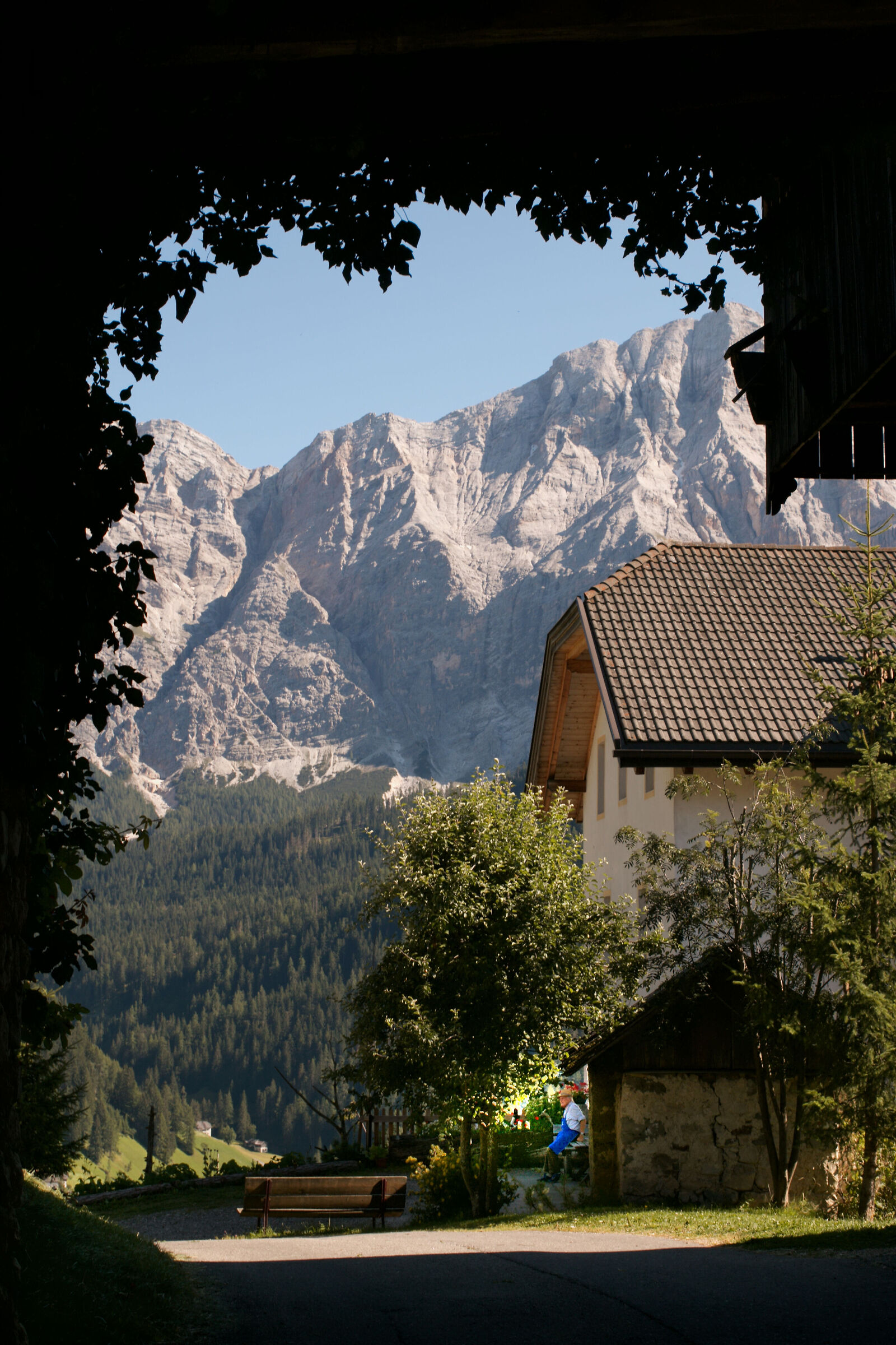The Sasso Croce seen from La Val...