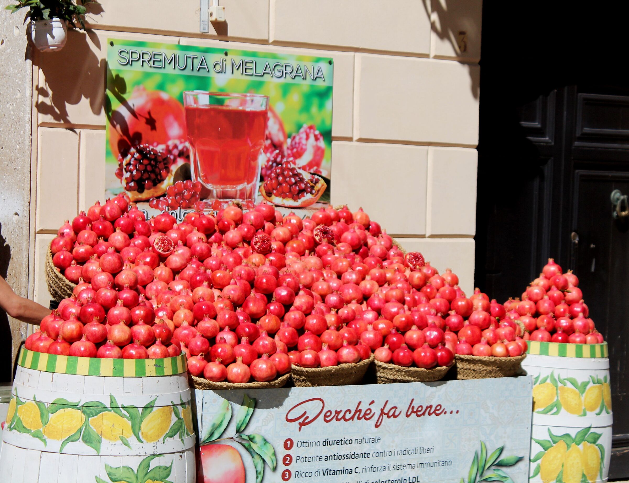 The pomegranates of Trapani...