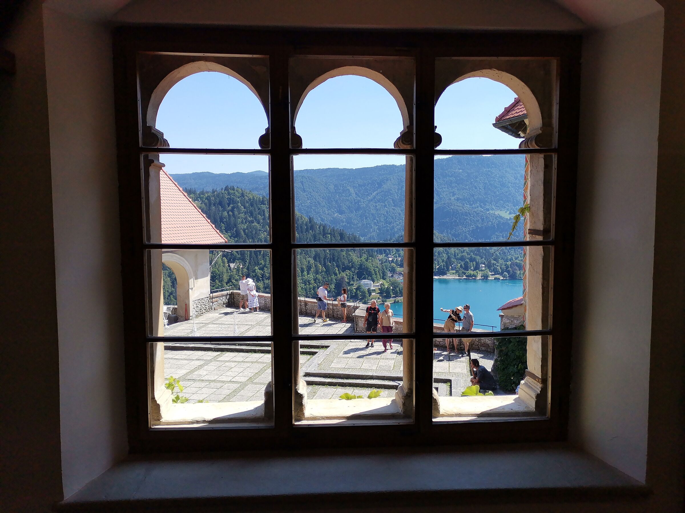 At Bled Castle...