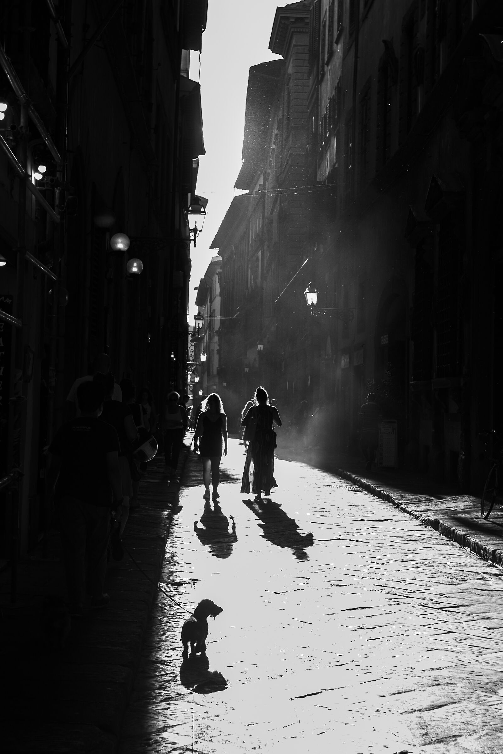 On the street in Florence...